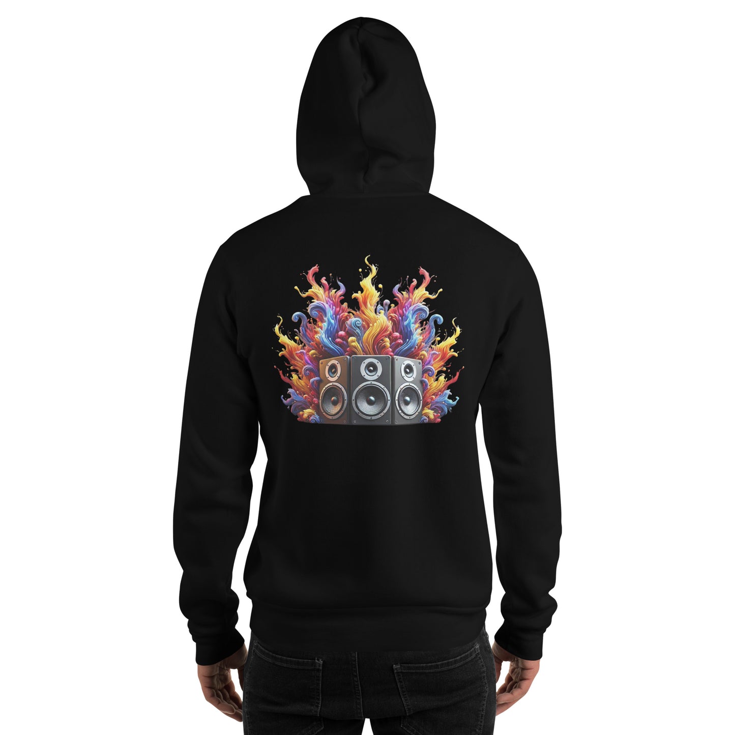 #3 Speakers Embroidered logo- Flame Collection - Unisex Hoodie