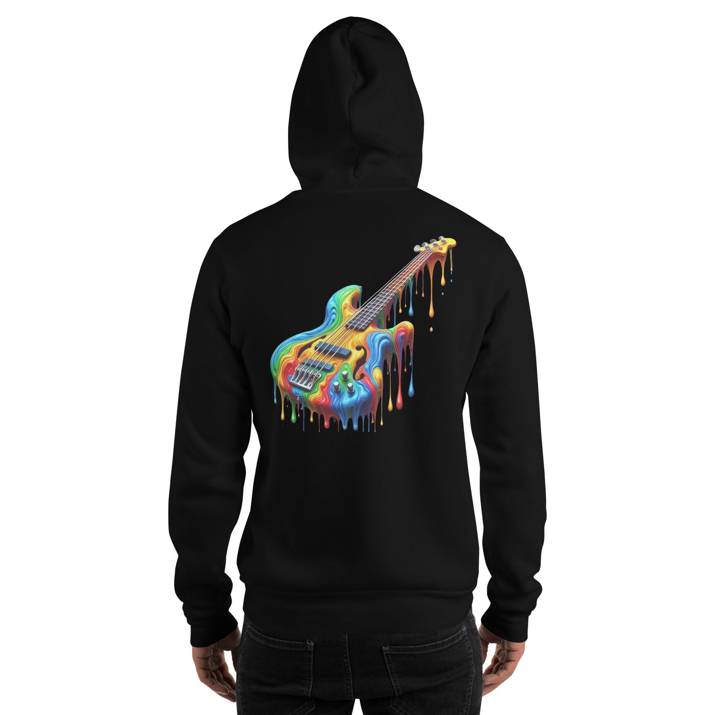 #3 Bass Embroidered logo- Melting Collection - Unisex Hoodie