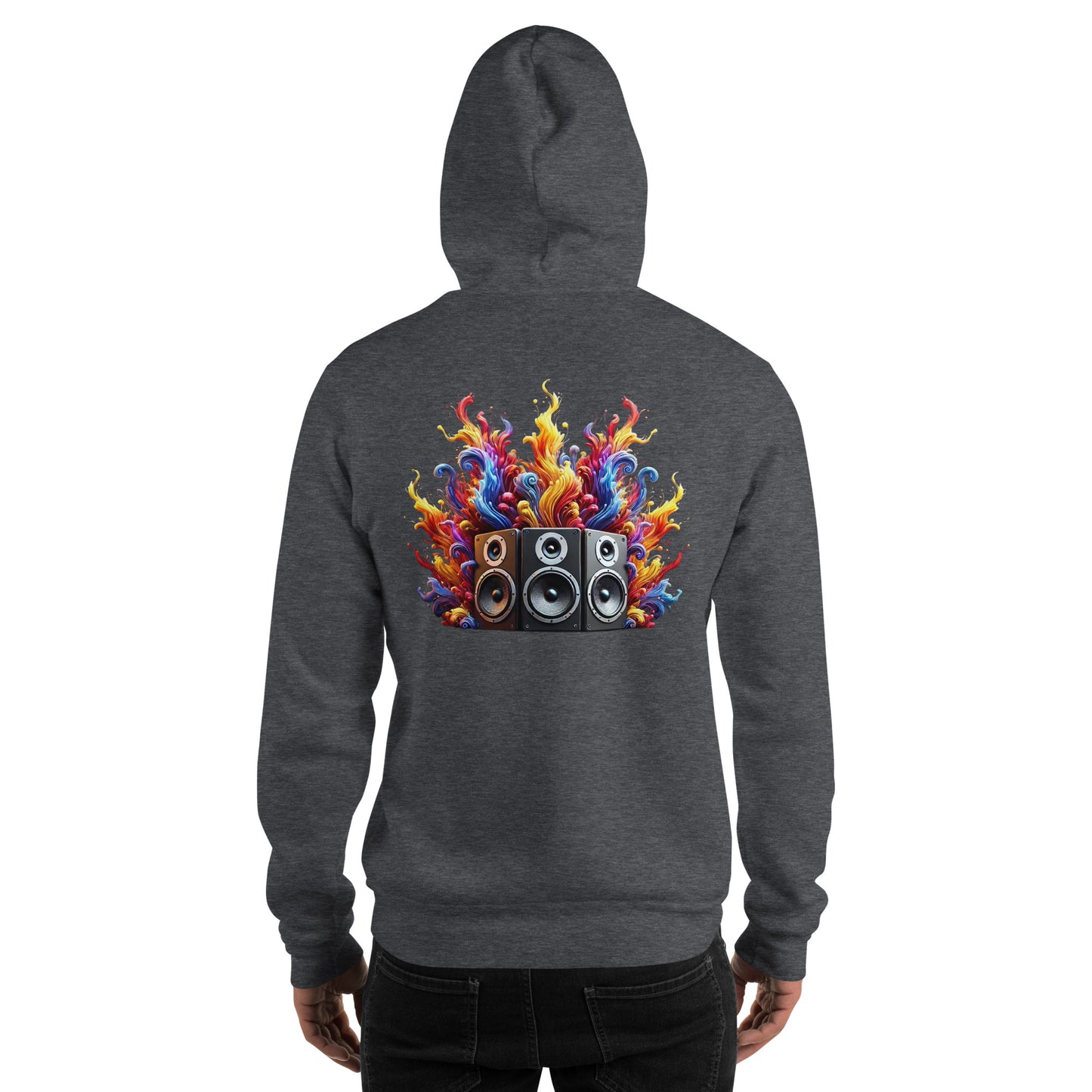 #3 Speakers Embroidered logo- Flame Collection - Unisex Hoodie