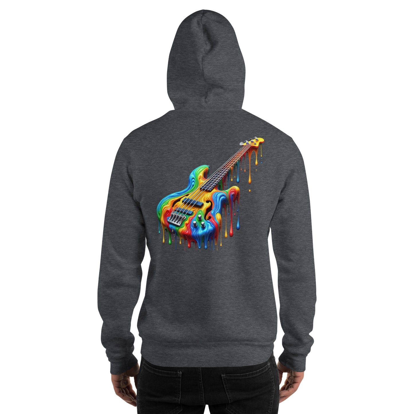 #3 Bass Embroidered logo- Melting Collection - Unisex Hoodie