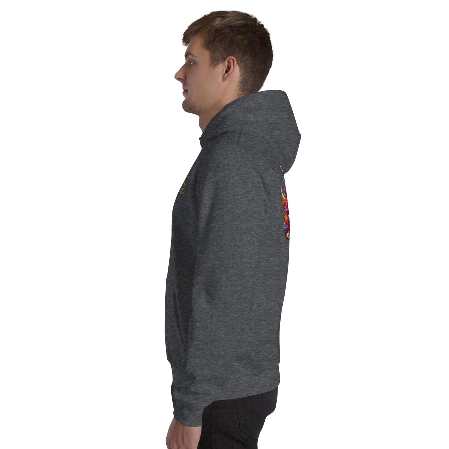 #3 Speakers Embroidered logo- Flame Collection - Unisex Hoodie