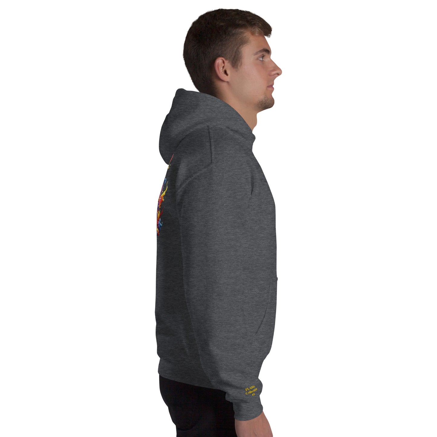 #3 Speakers Embroidered logo- Flame Collection - Unisex Hoodie