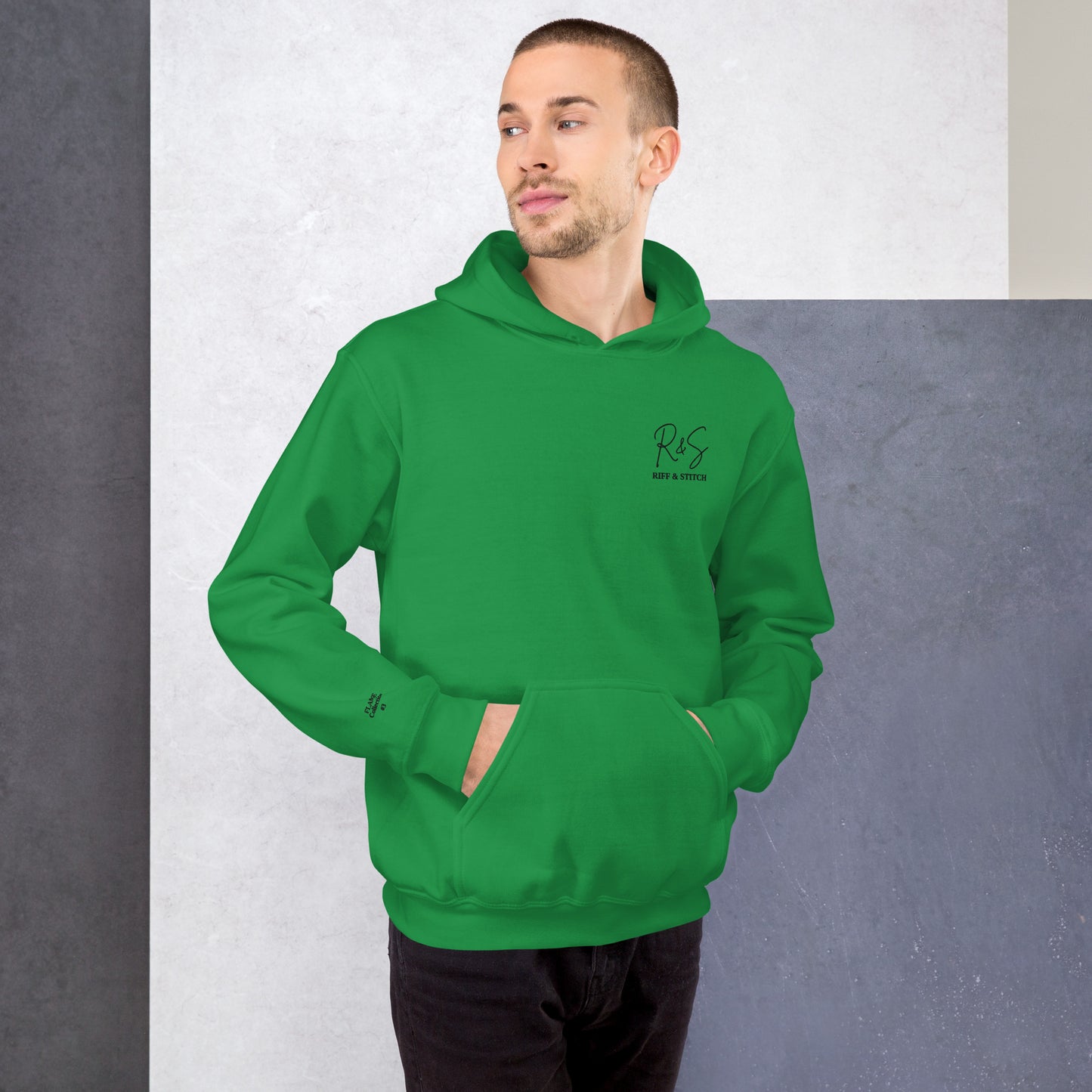 #3 Speakers Embroidered logo- Flame Collection - Unisex Hoodie