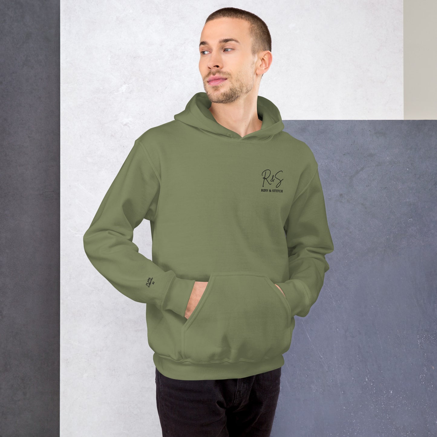#3 Speakers Embroidered logo- Flame Collection - Unisex Hoodie