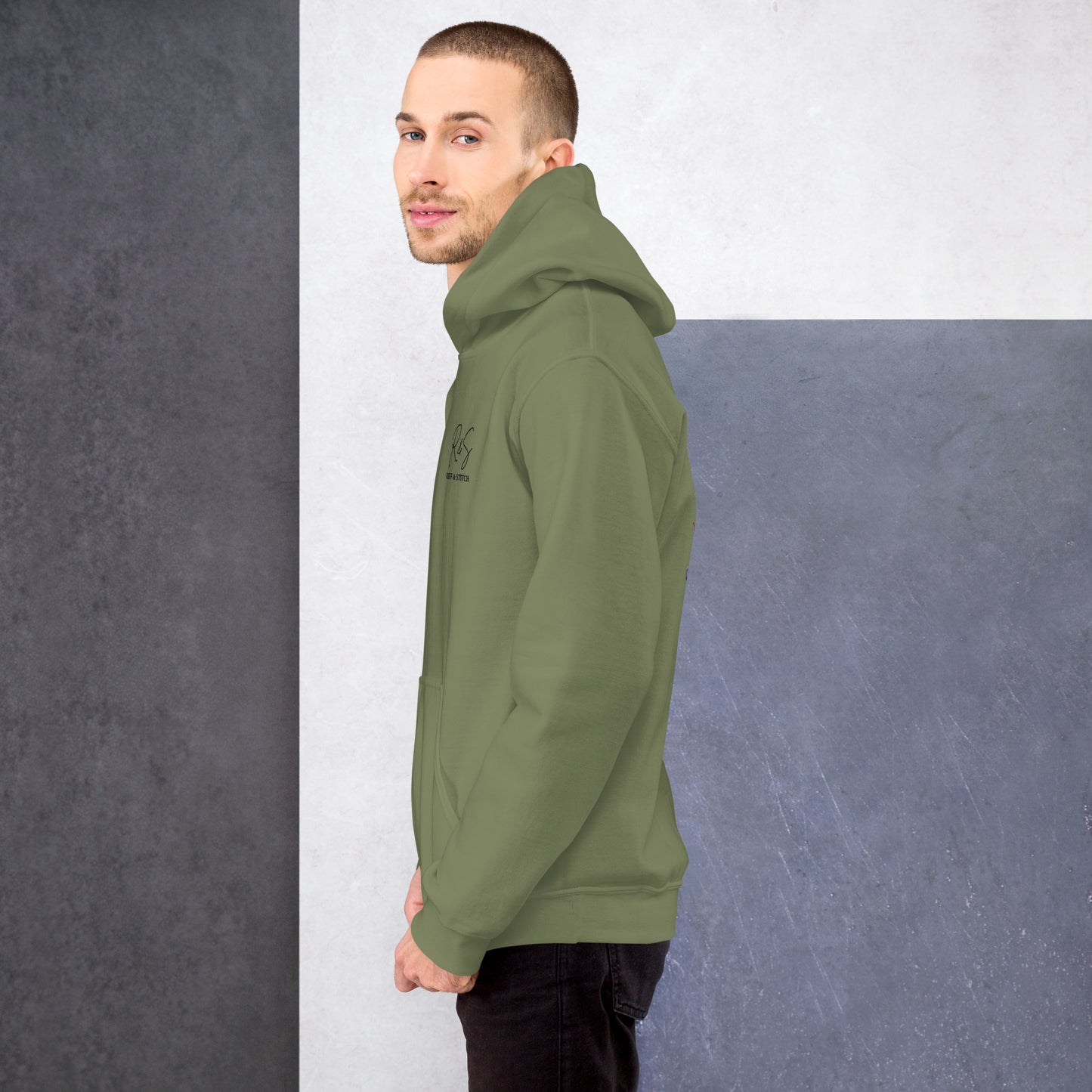 #3 Speakers Embroidered logo- Flame Collection - Unisex Hoodie
