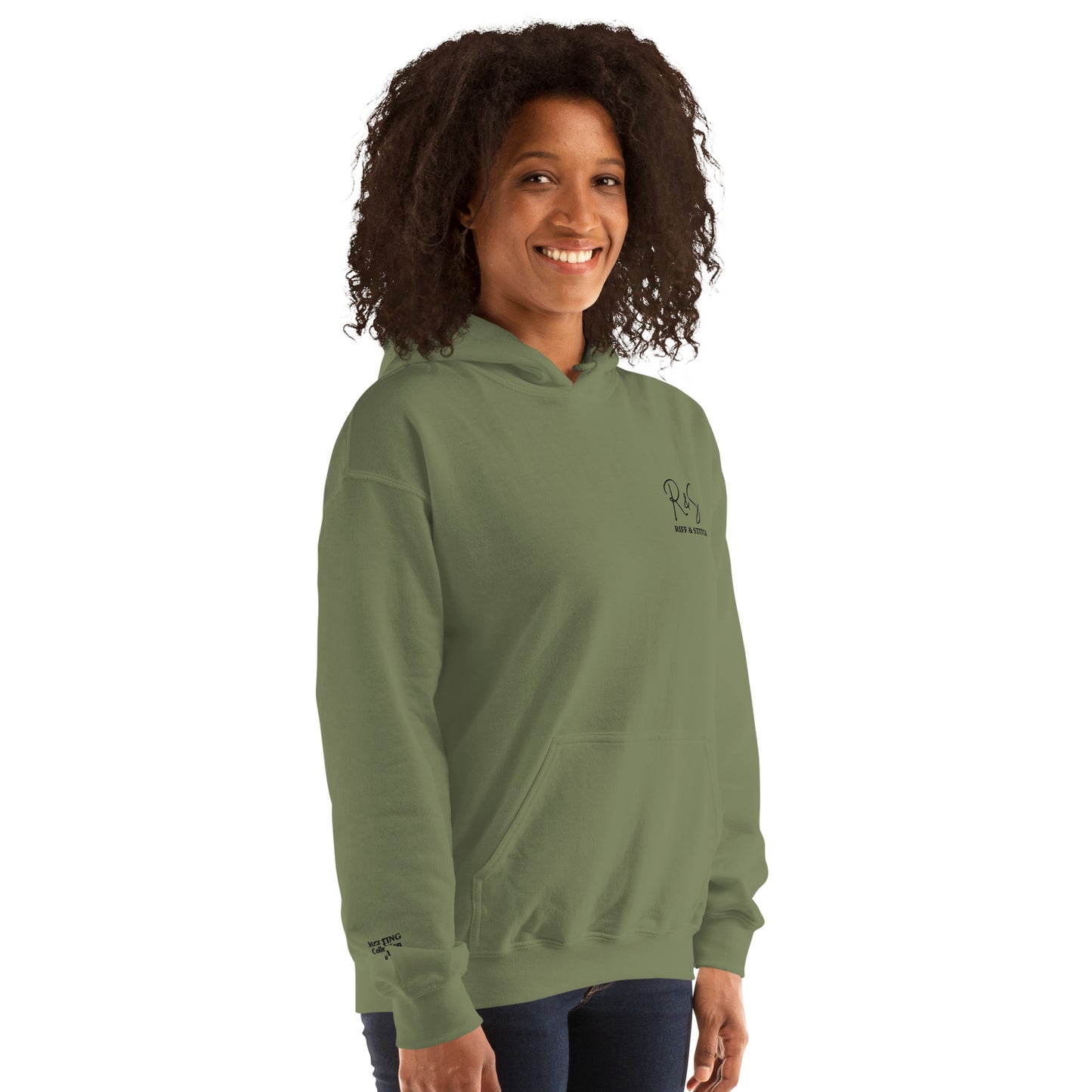 #1 Acoustic Embroidered logo- Melting Collection - Unisex Hoodie