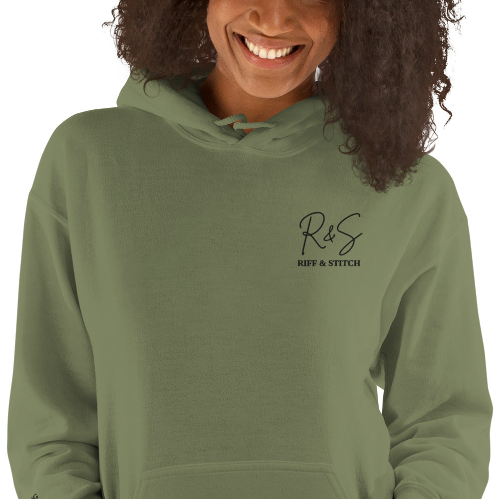 #1 Acoustic Embroidered logo- Melting Collection - Unisex Hoodie