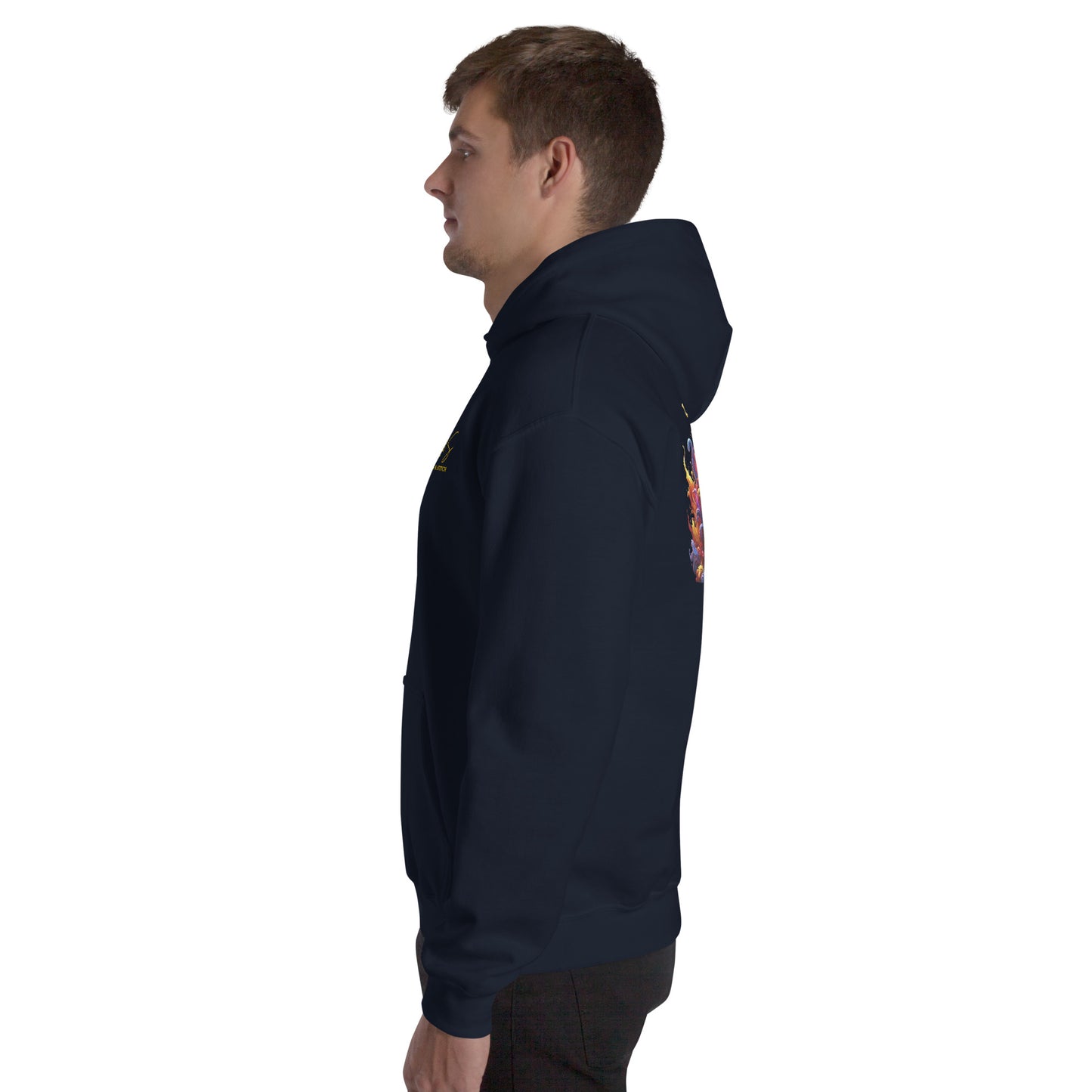 #3 Speakers Embroidered logo- Flame Collection - Unisex Hoodie