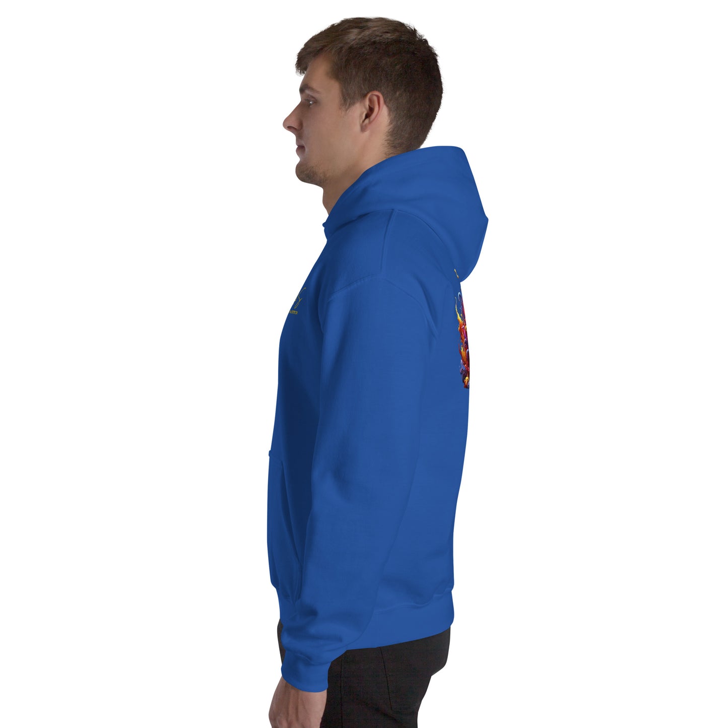 #3 Speakers Embroidered logo- Flame Collection - Unisex Hoodie