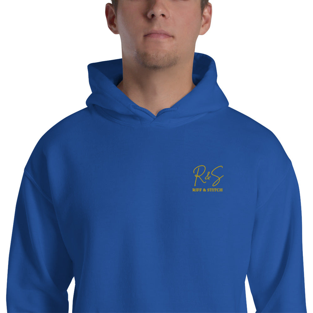 #3 Bass Embroidered logo- Melting Collection - Unisex Hoodie
