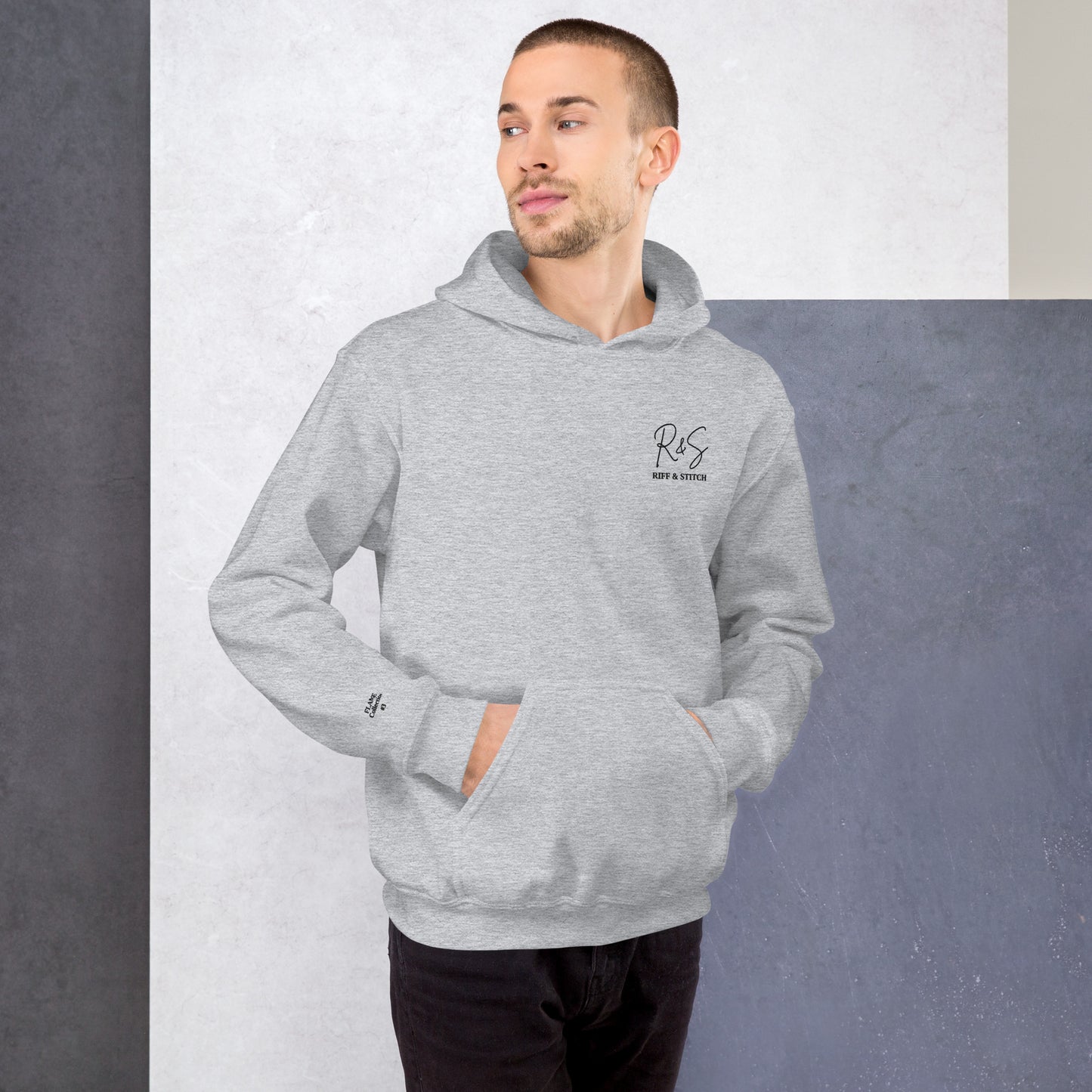 #3 Speakers Embroidered logo- Flame Collection - Unisex Hoodie