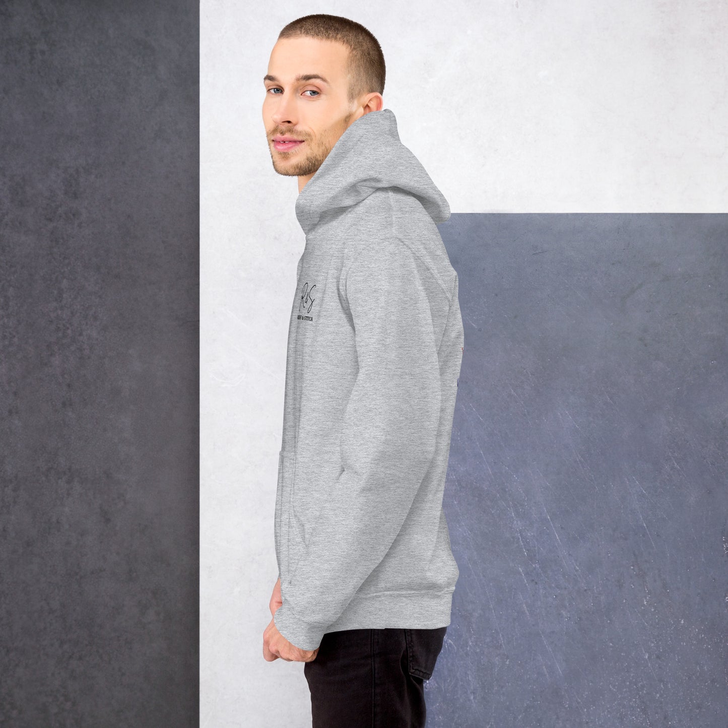 #3 Speakers Embroidered logo- Flame Collection - Unisex Hoodie