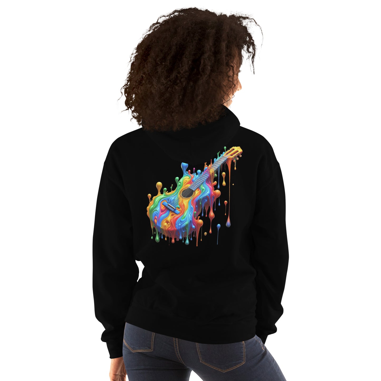 #1 Acoustic Embroidered logo- Melting Collection - Unisex Hoodie