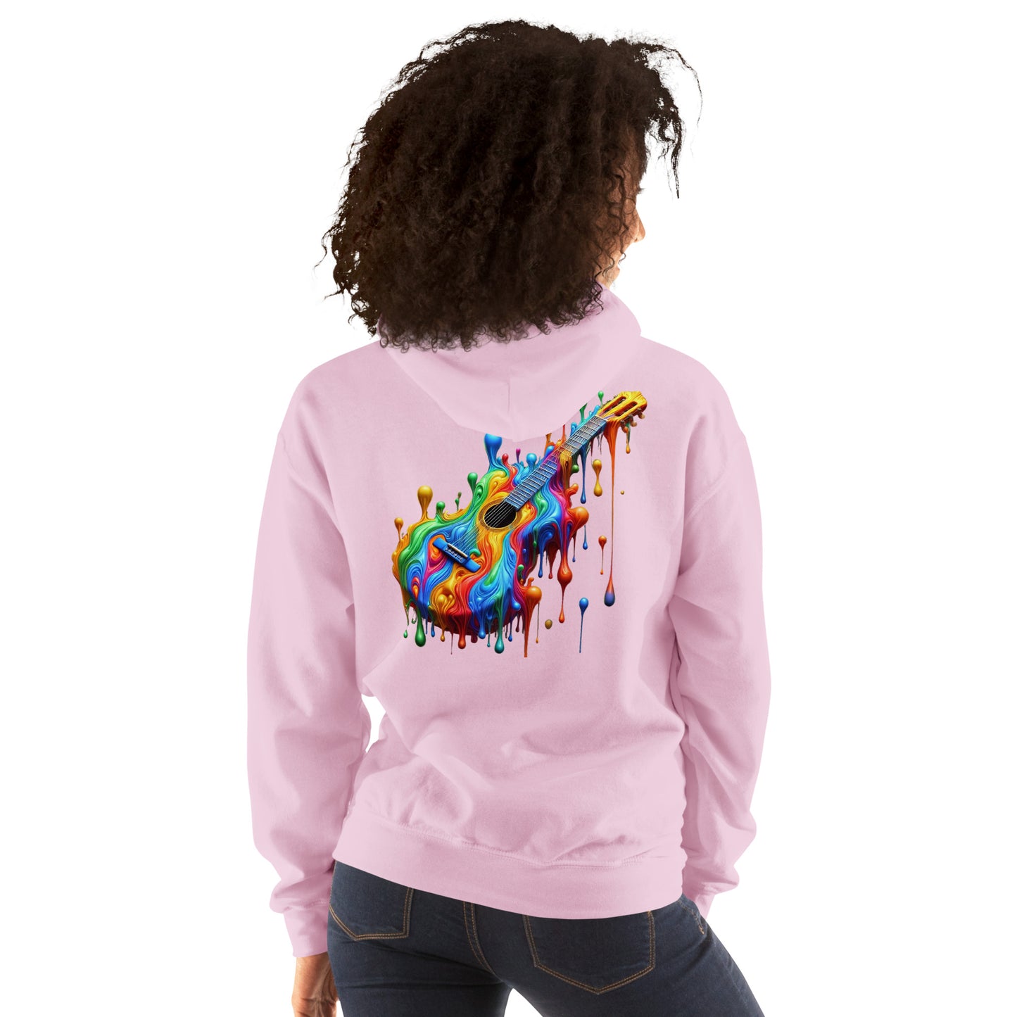 #1 Acoustic Embroidered logo- Melting Collection - Unisex Hoodie