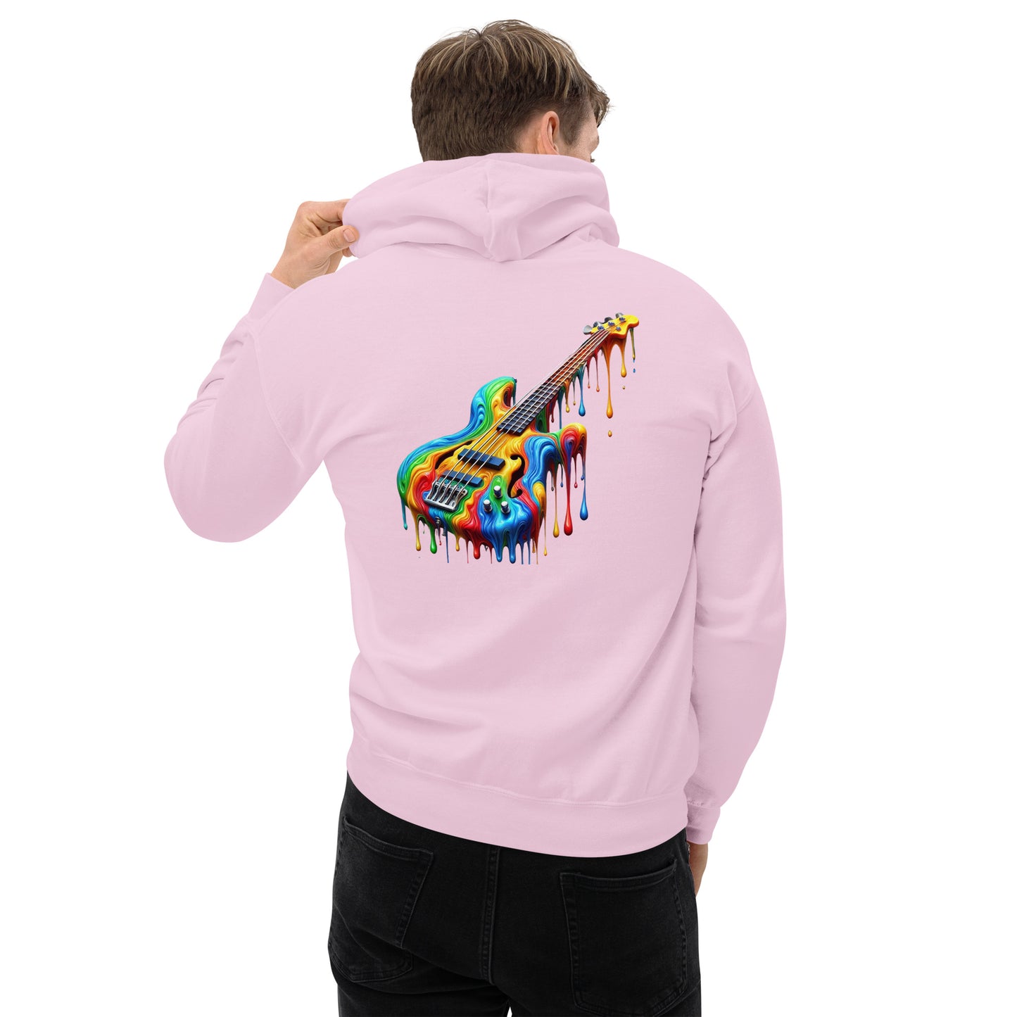 #3 Bass Embroidered logo- Melting Collection - Unisex Hoodie