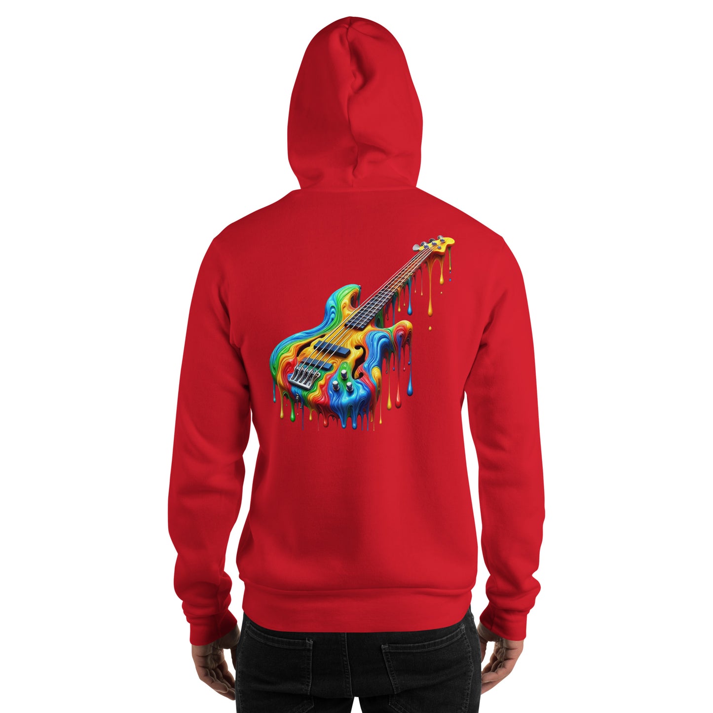 #3 Bass Embroidered logo- Melting Collection - Unisex Hoodie