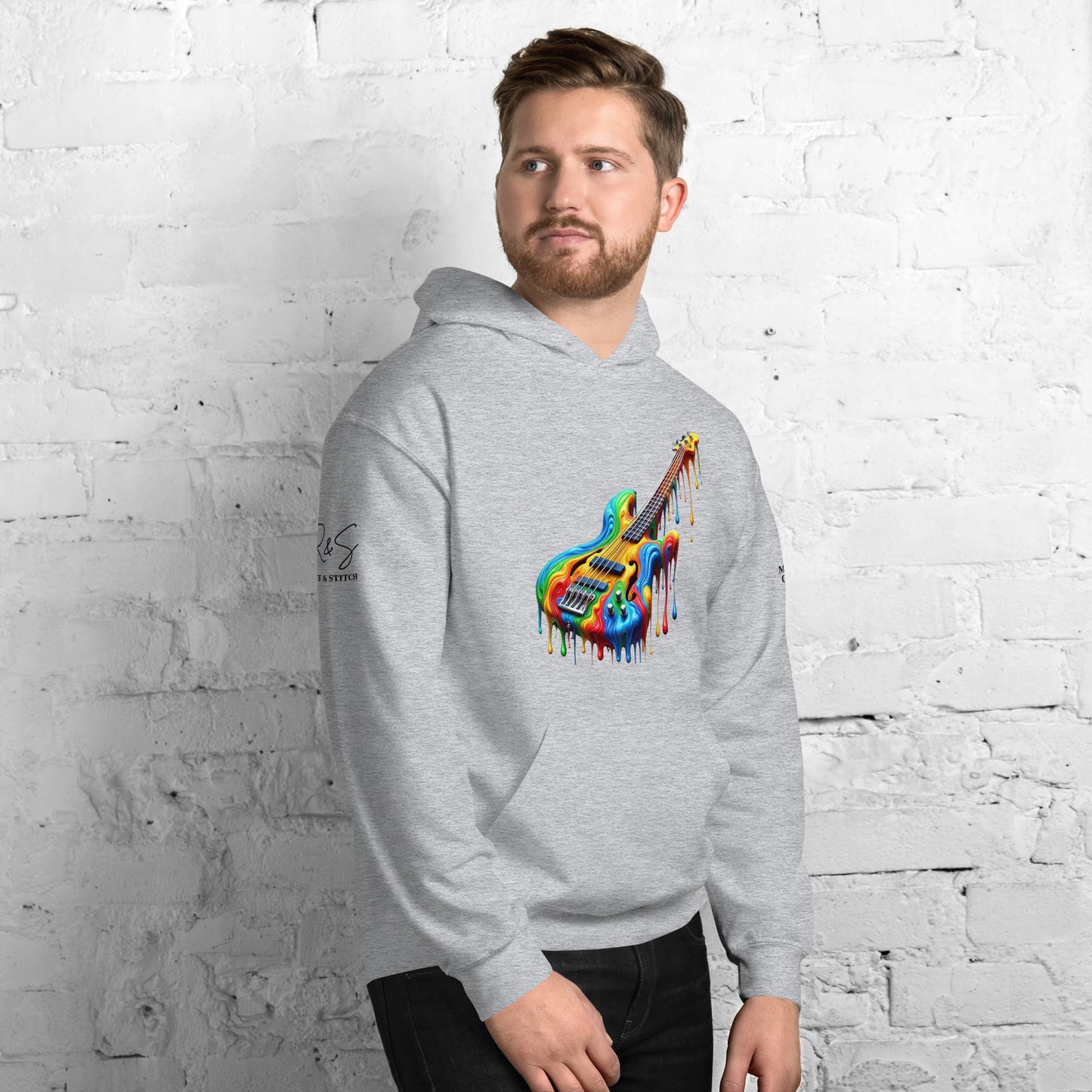 #3 Bass - Melting Collection - Unisex Hoodie