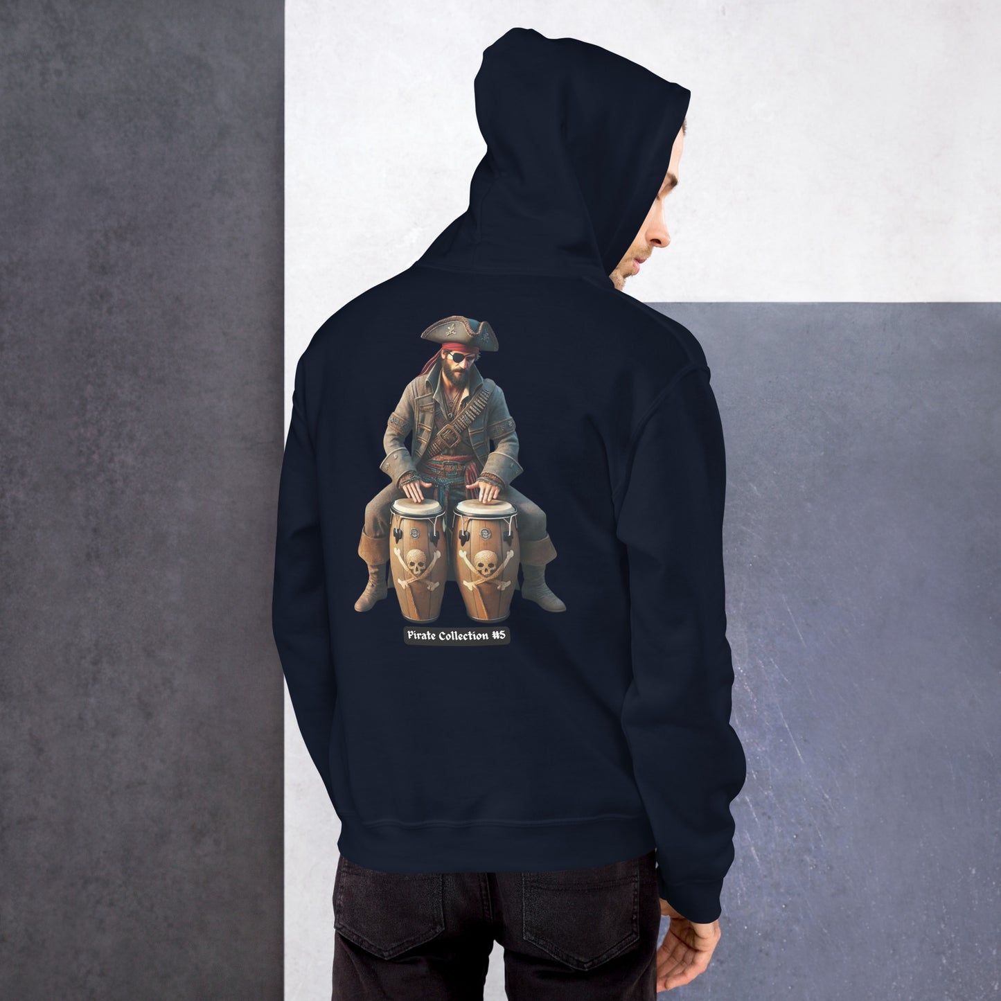 #5 Pirate Collection - Bongos Hoodie EMB