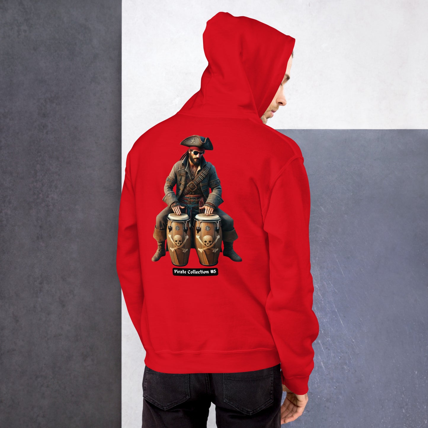 #5 Pirate Collection - Bongos Hoodie EMB
