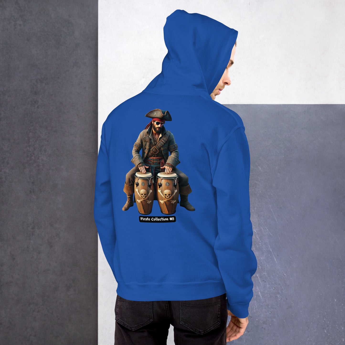 #5 Pirate Collection - Bongos Hoodie EMB