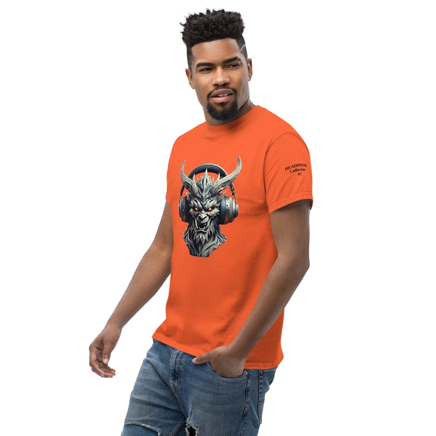 demon headphone classic t-shirt
