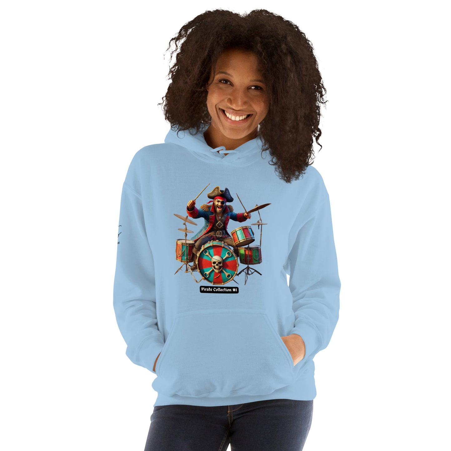 #1 Pirate Collection - Drummer Hoodie