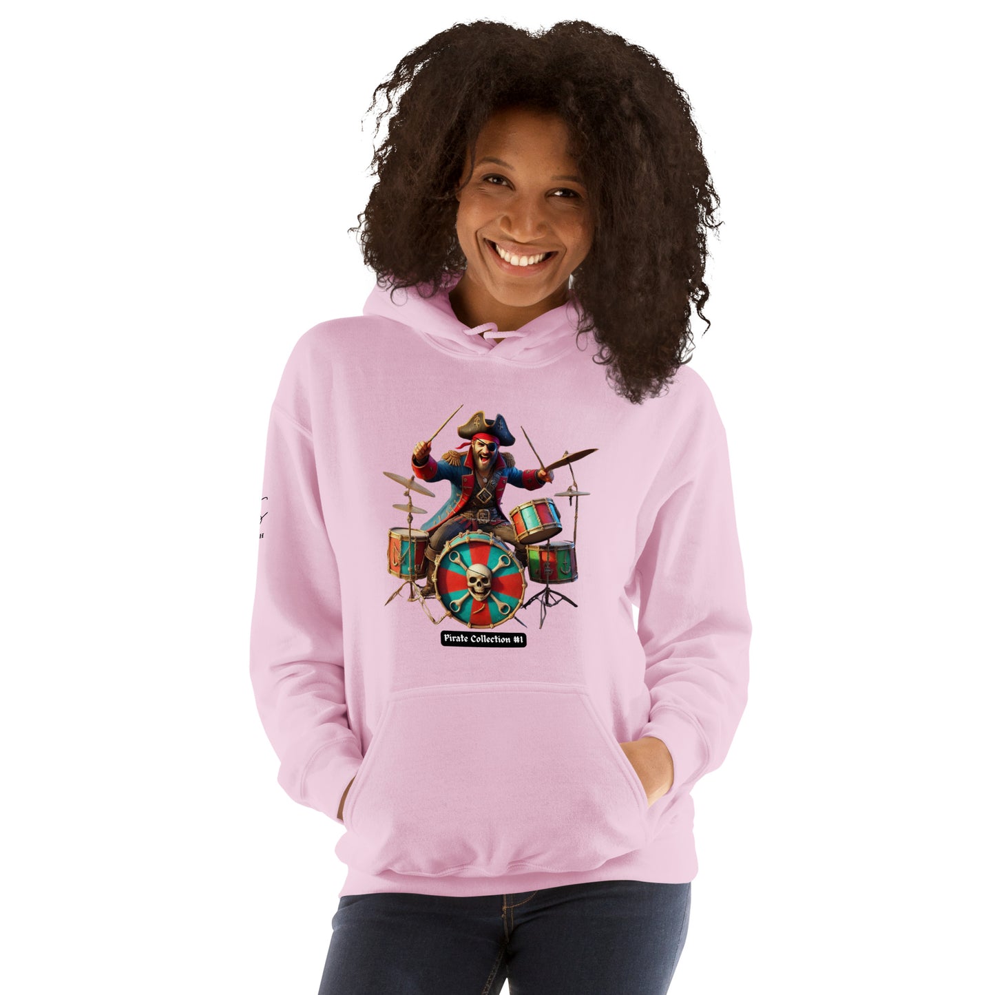 #1 Pirate Collection - Drummer Hoodie