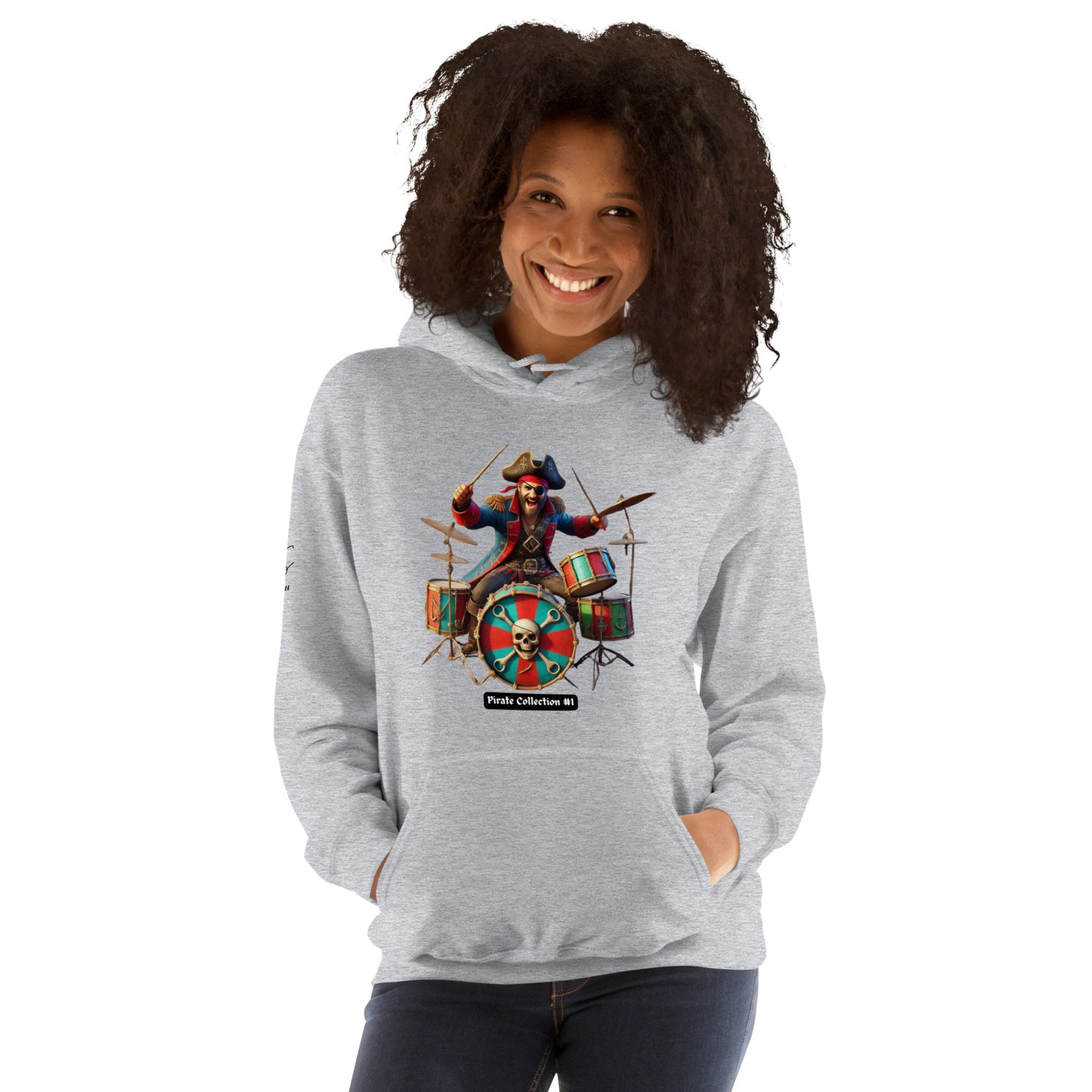 #1 Pirate Collection - Drummer Hoodie