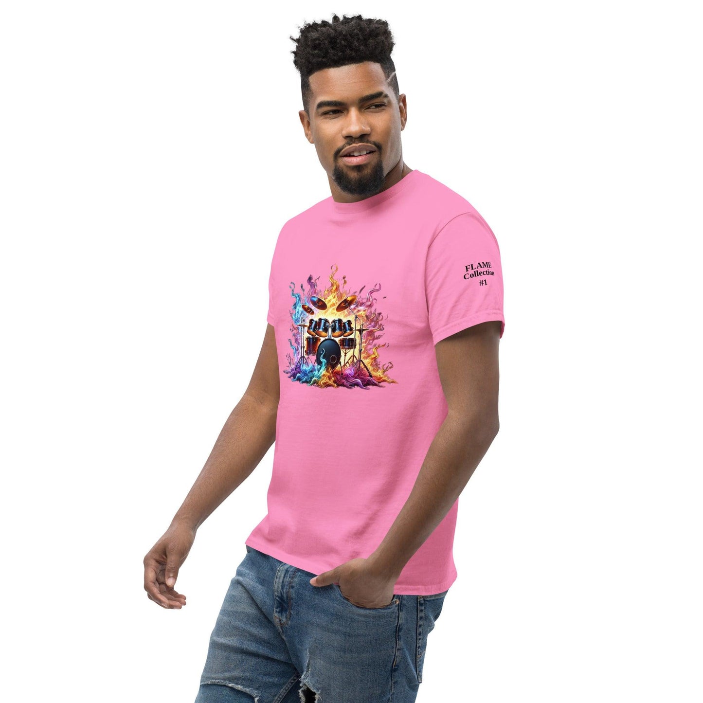 #1 Drums - Flame Collection - Unisex Tee