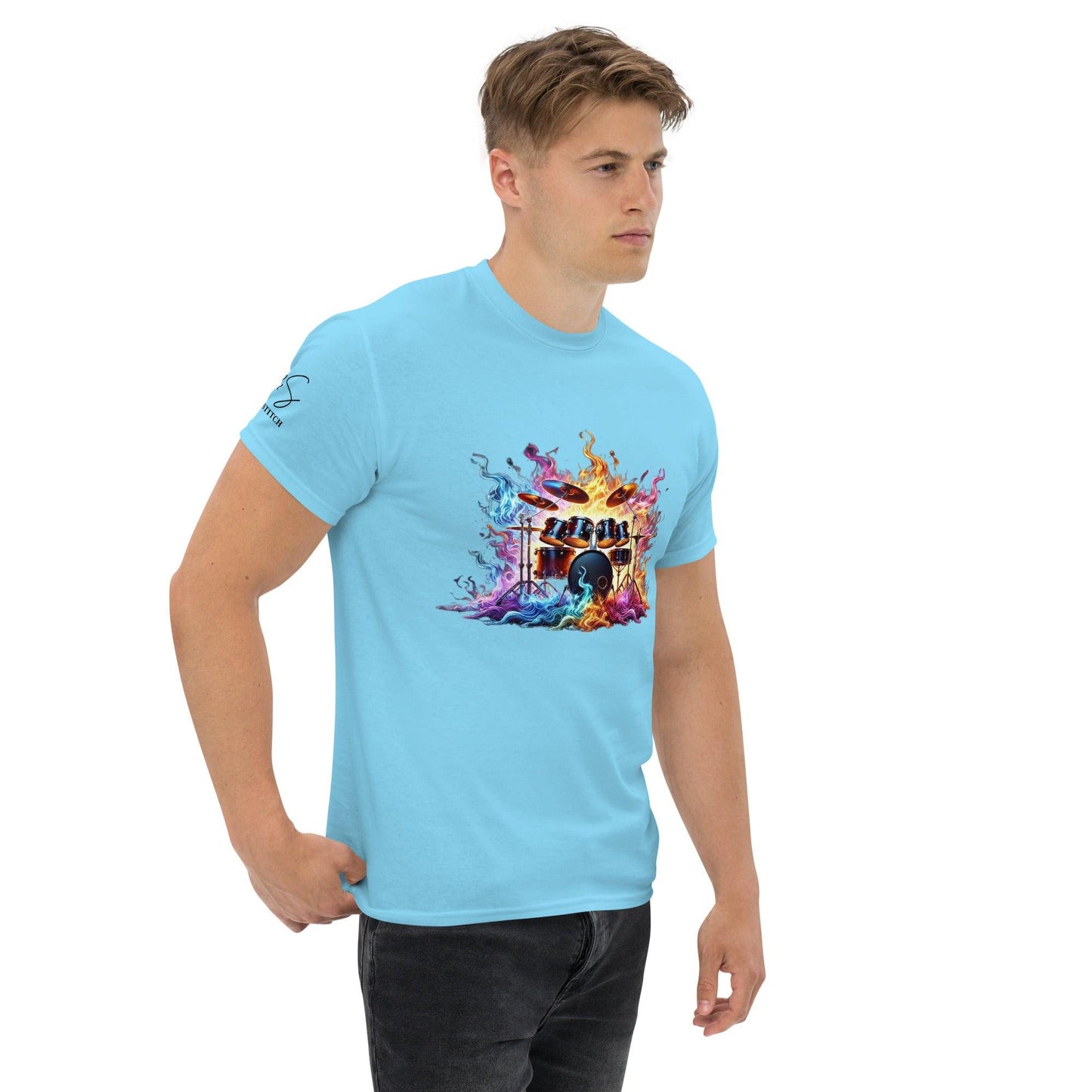 #1 Drums - Flame Collection - Unisex Tee