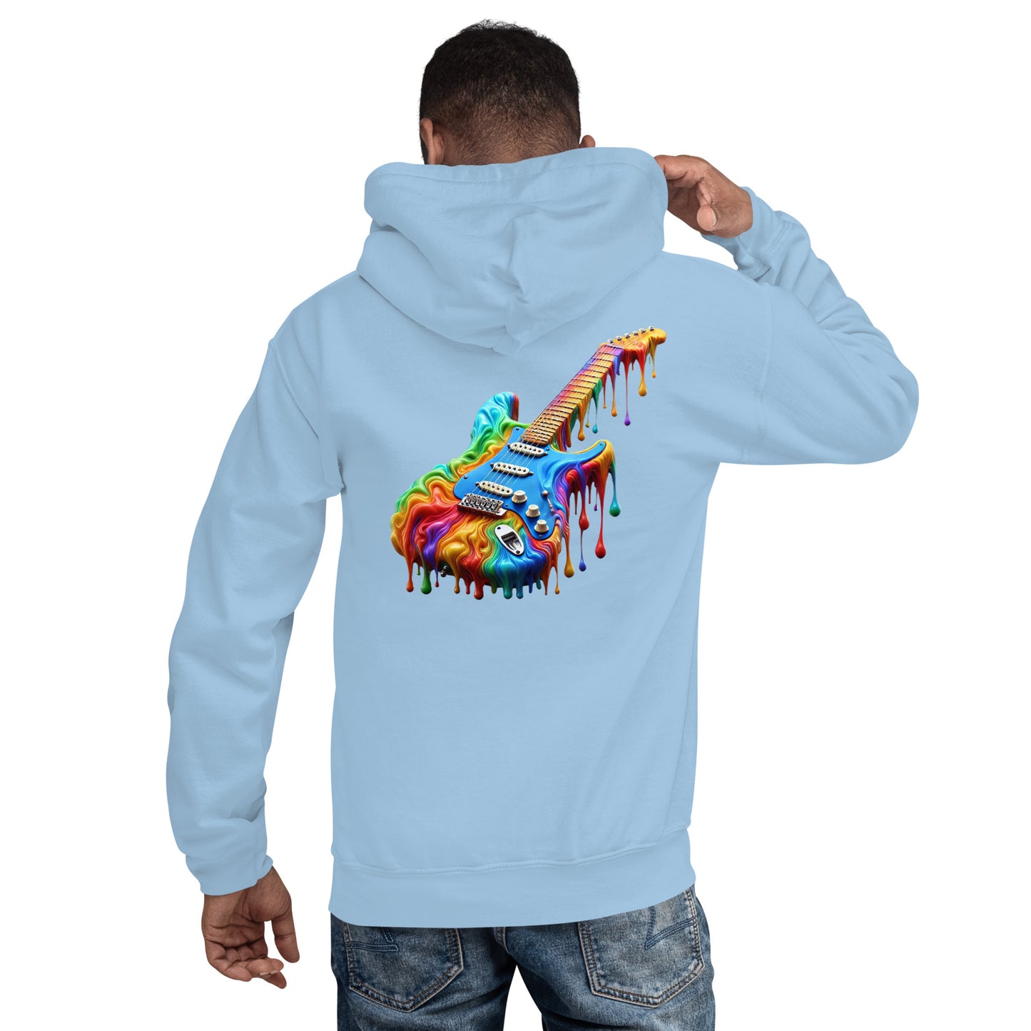 #2 Electric Embroidered logo- Melting Collection - Unisex Hoodie