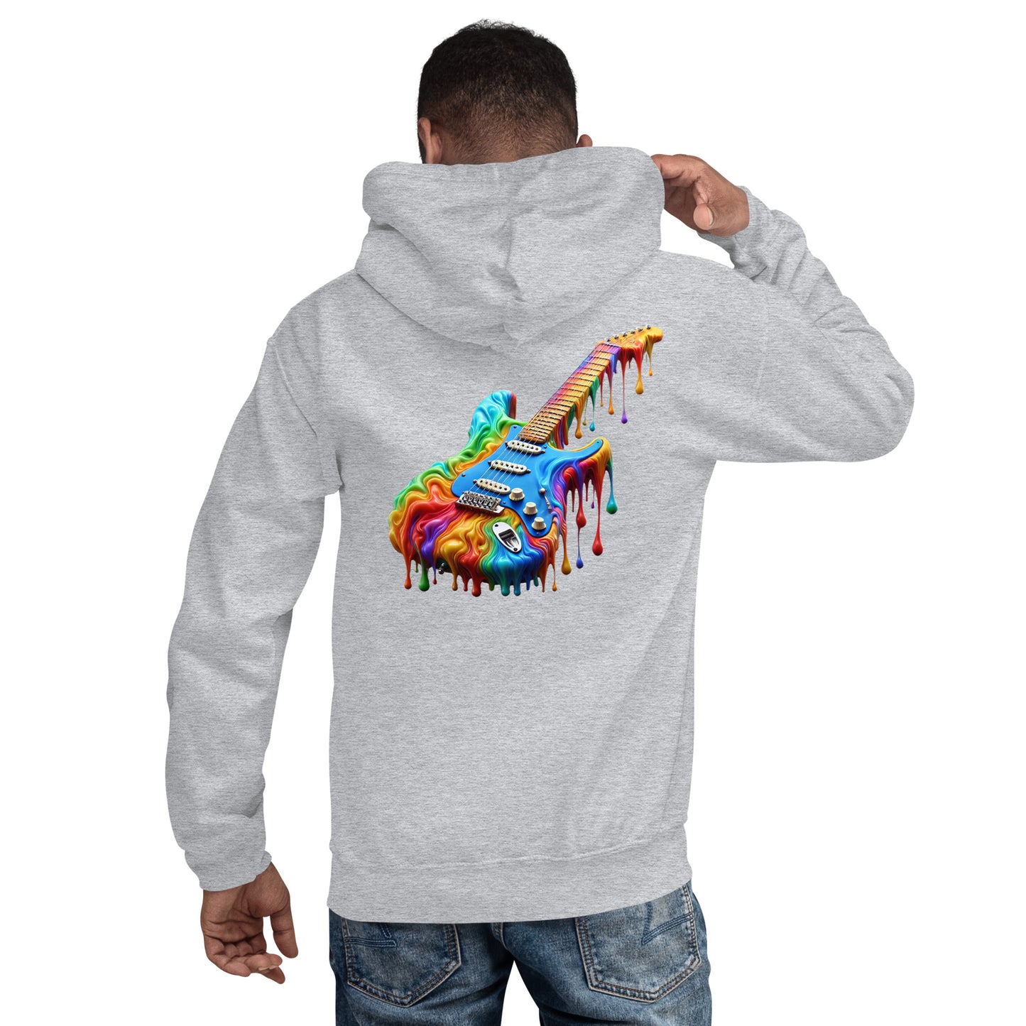 #2 Electric Embroidered logo- Melting Collection - Unisex Hoodie