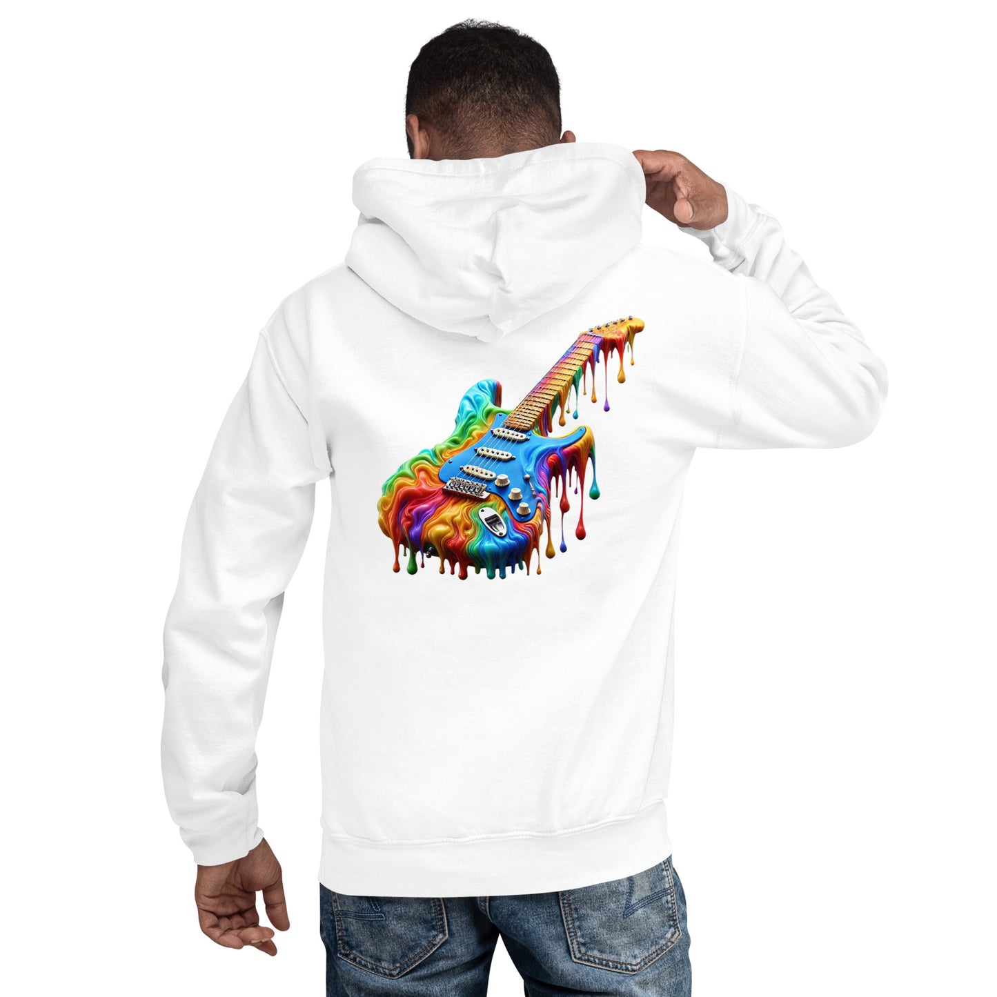 #2 Electric Embroidered logo- Melting Collection - Unisex Hoodie