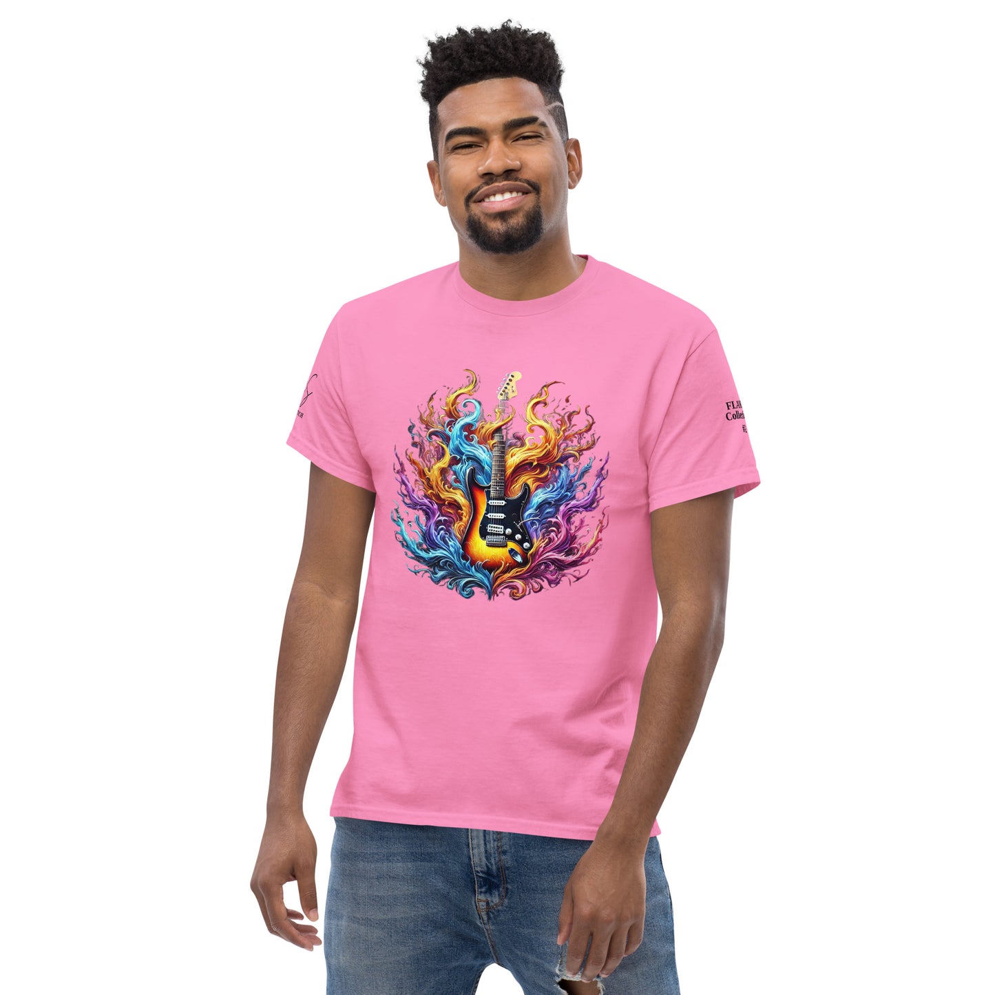 #2 Guitar - Flame Collection - Unisex Tee