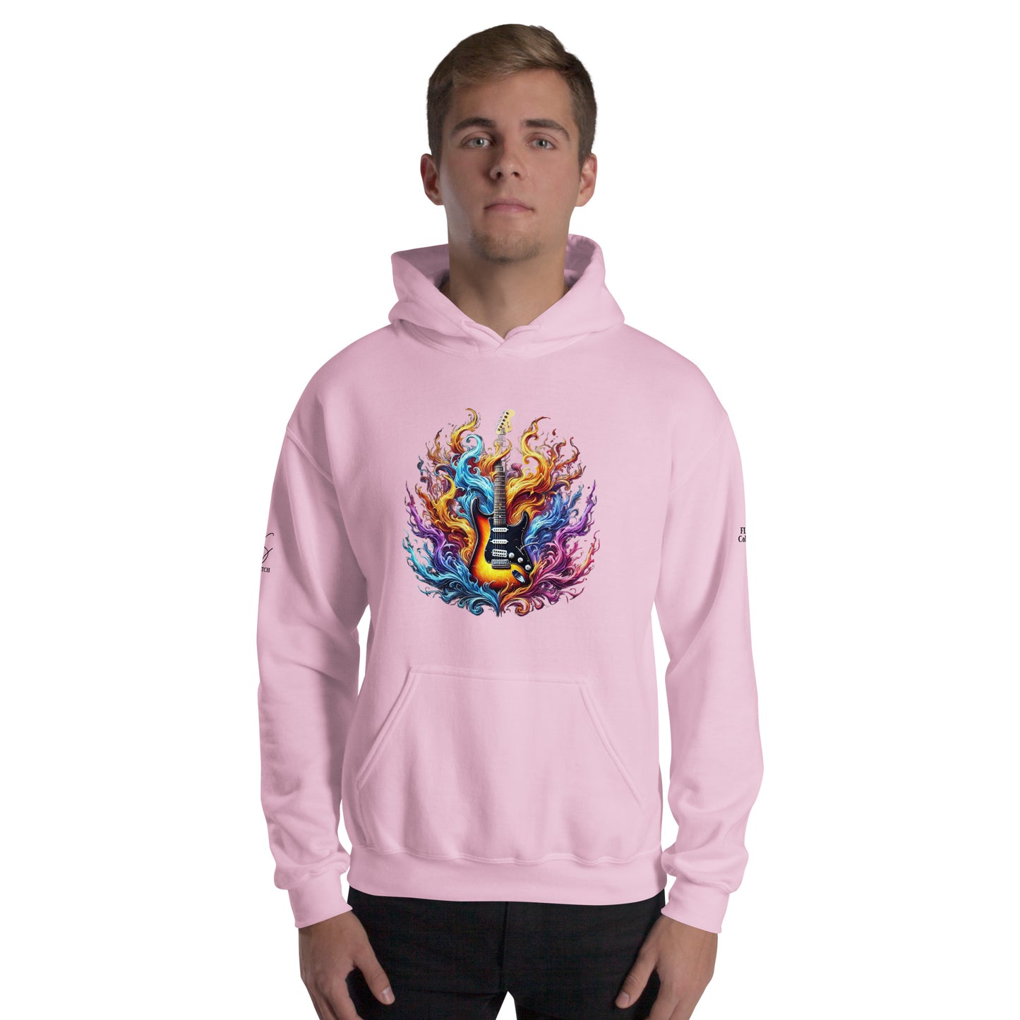 #2 Guitar - Flame Collection - Unisex Hoodie