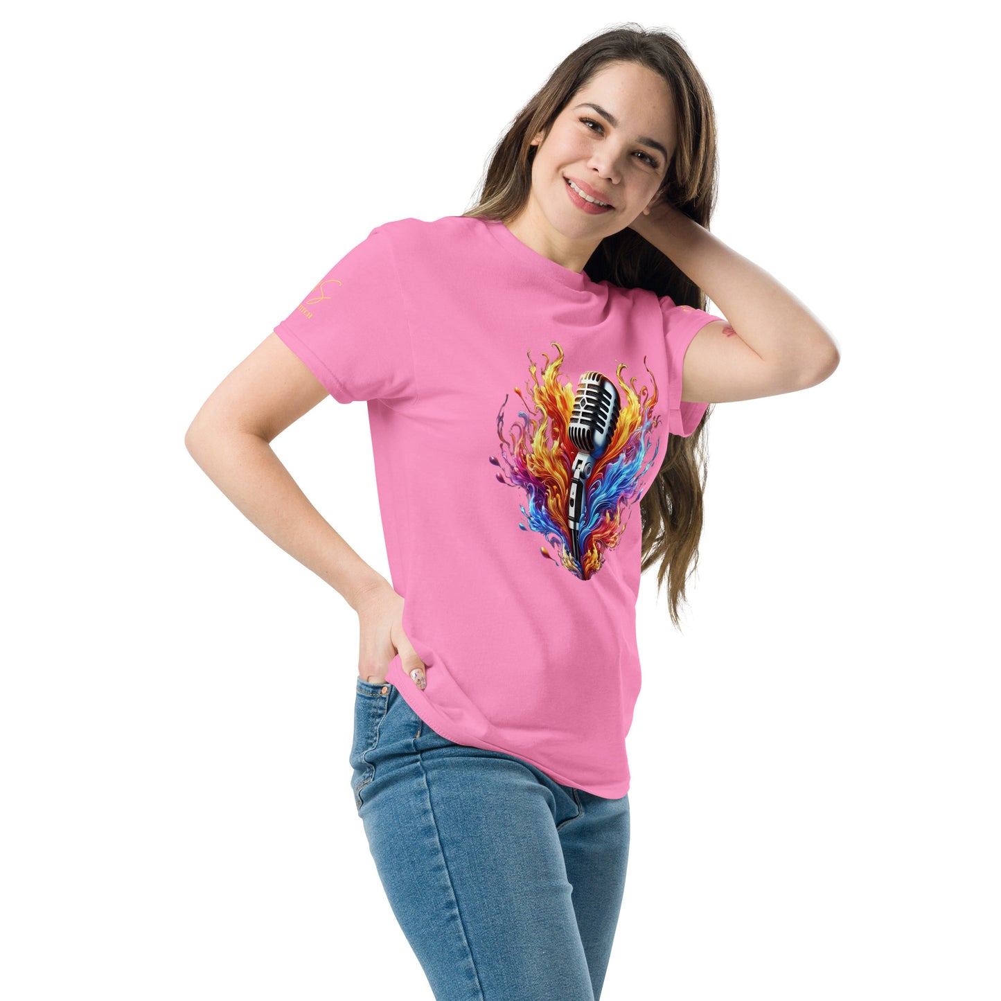 #4 Mic - Flame Collection - Unisex Tee