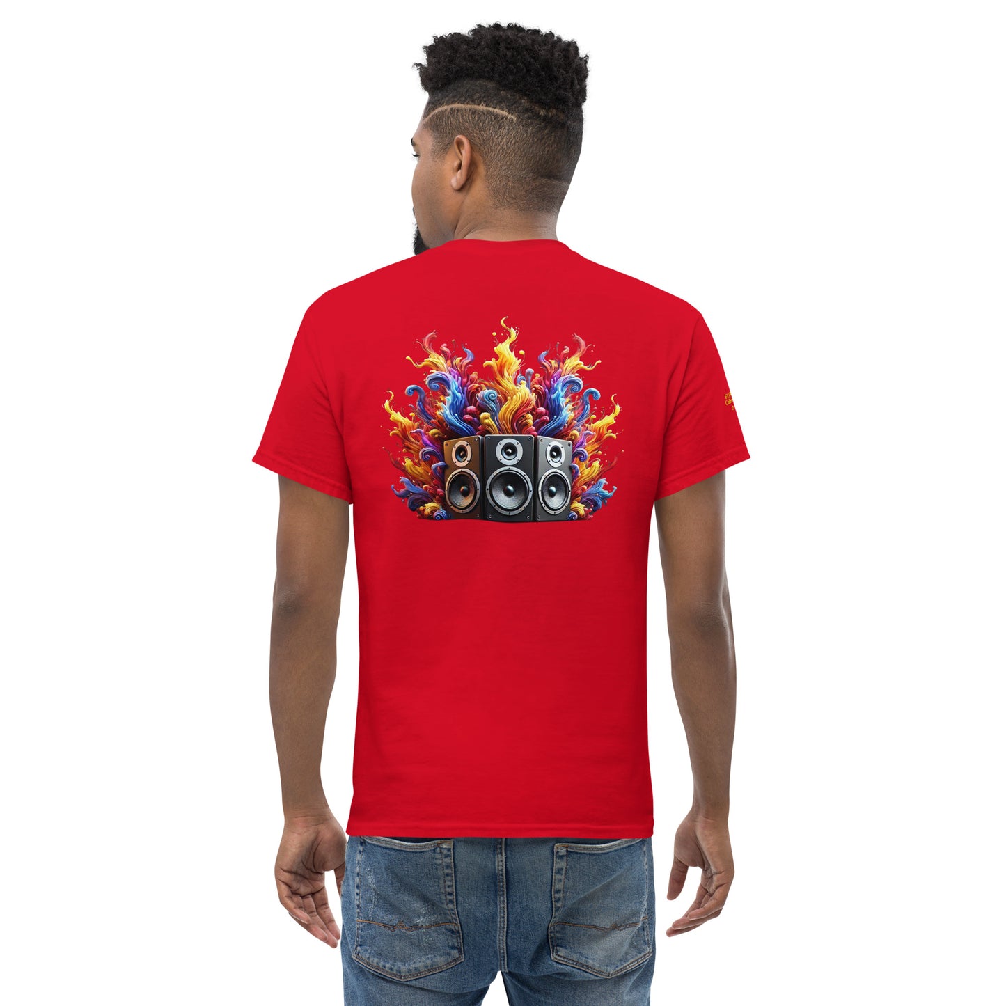 #3 Speakers Embroidered logo - Flame Collection - Unisex Tee