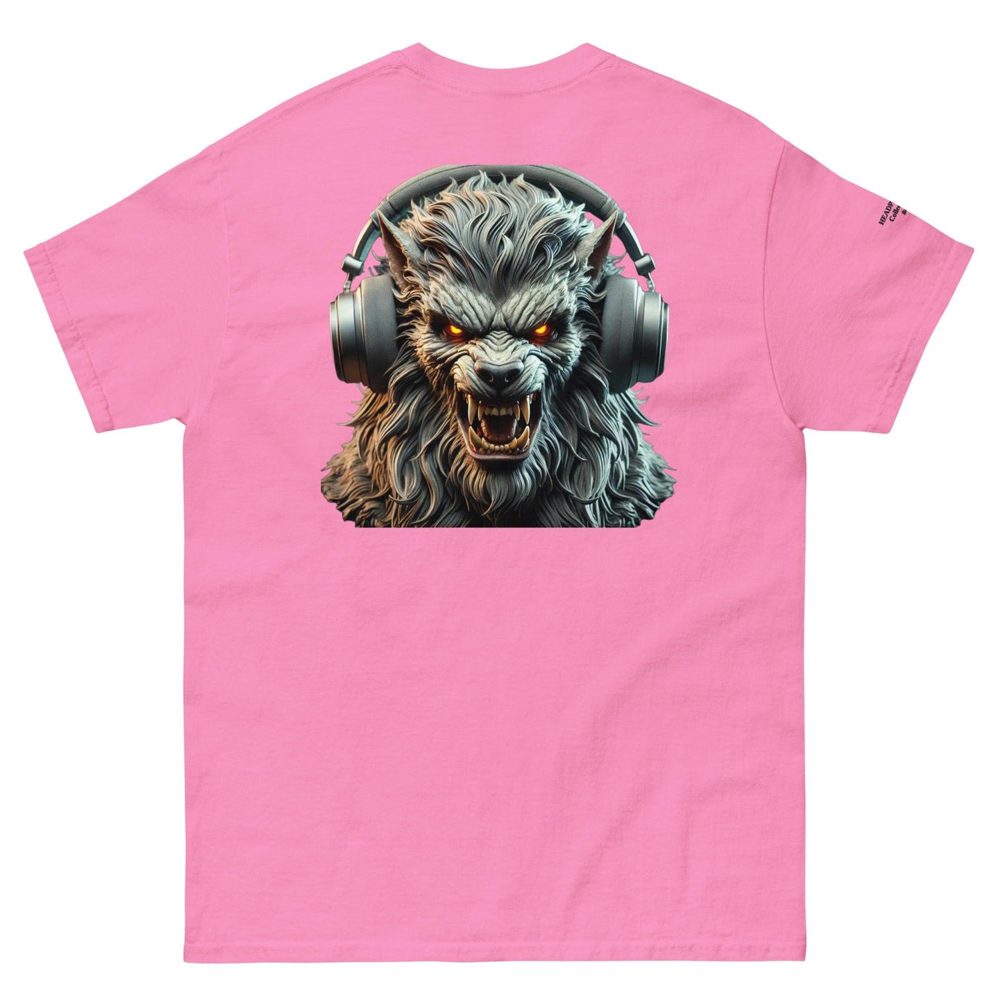 #4 Werewolf Embroidered logo - Headphone Collection - Unisex Tee