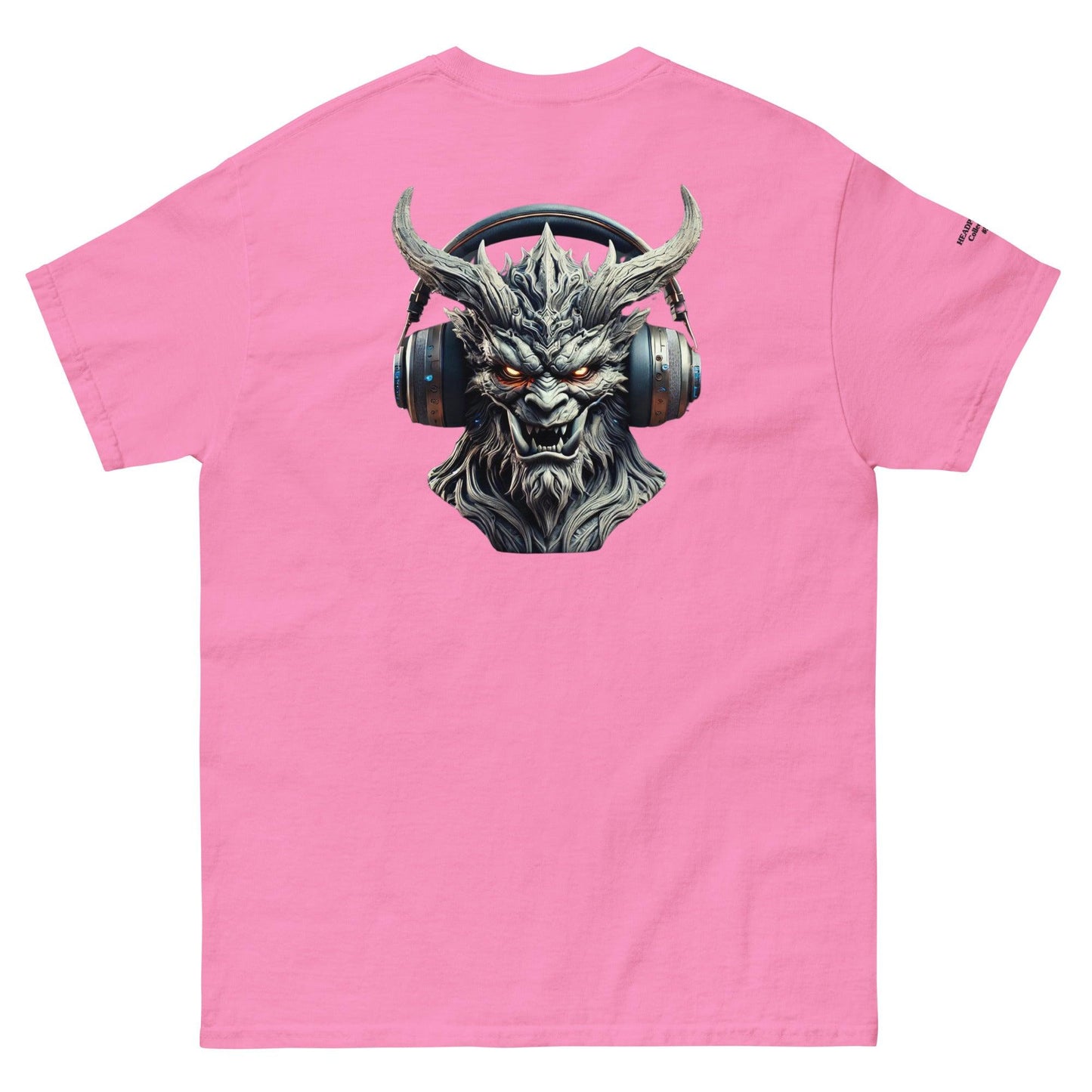 #5 - Demon Embroidered logo - Headphone Collection - Unisex Tee