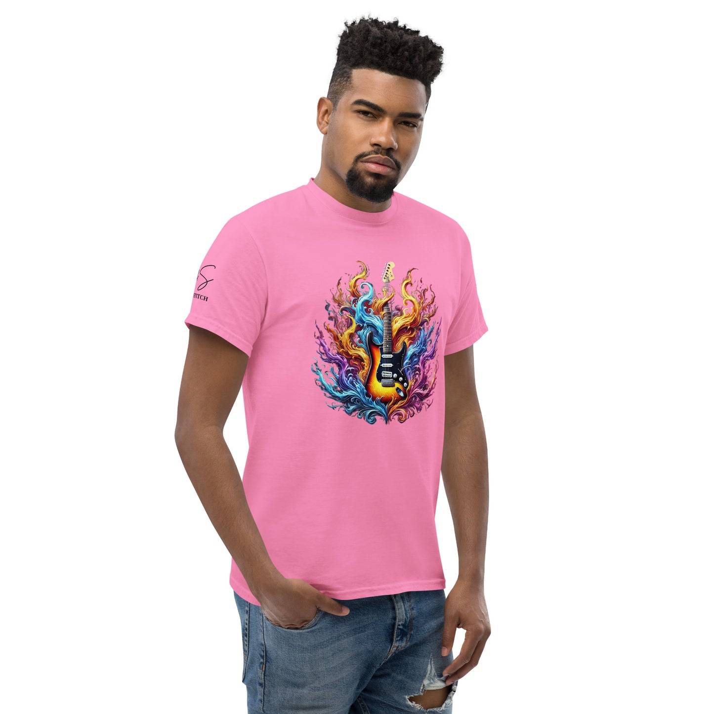 #2 Guitar - Flame Collection - Unisex Tee