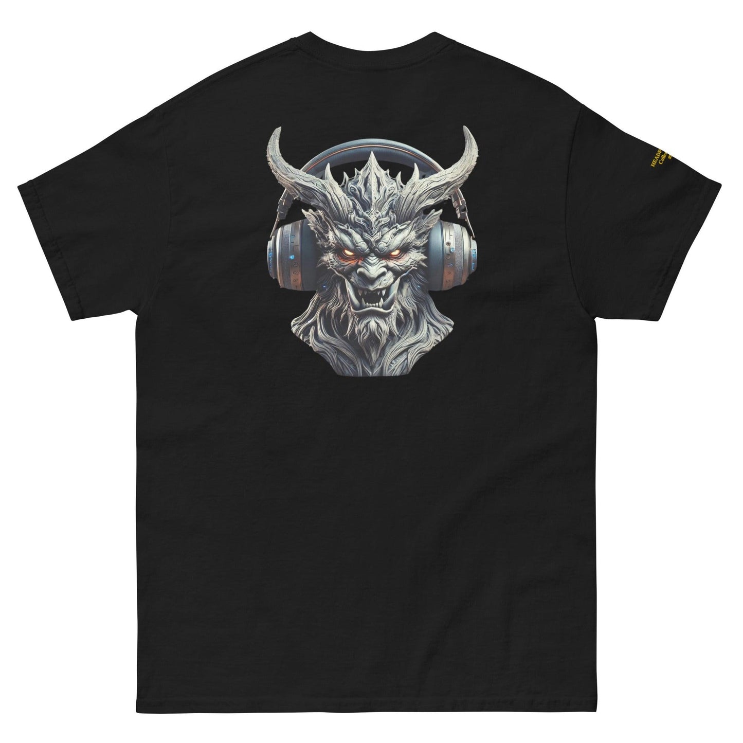 #5 - Demon Embroidered logo - Headphone Collection - Unisex Tee