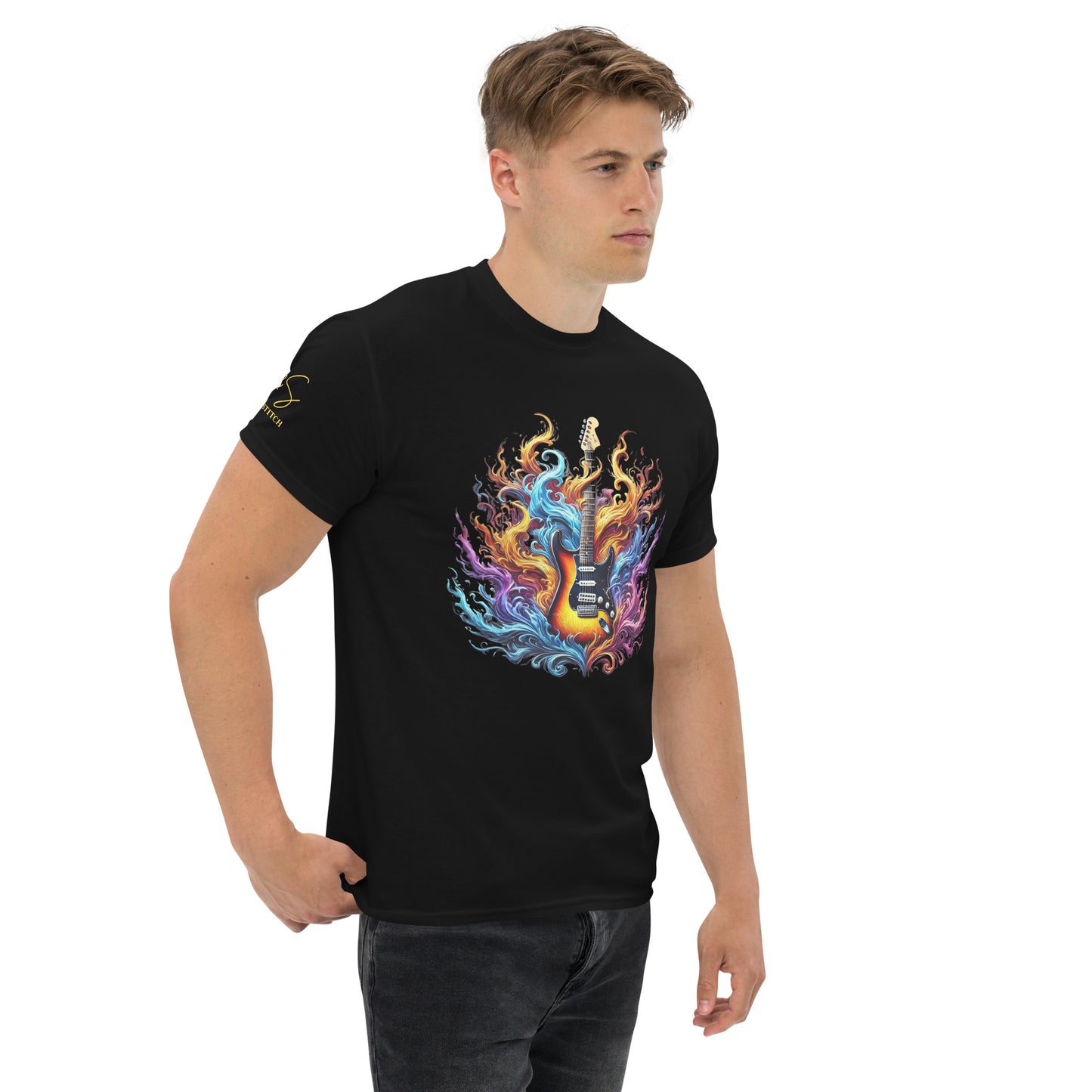 #2 Guitar - Flame Collection - Unisex Tee