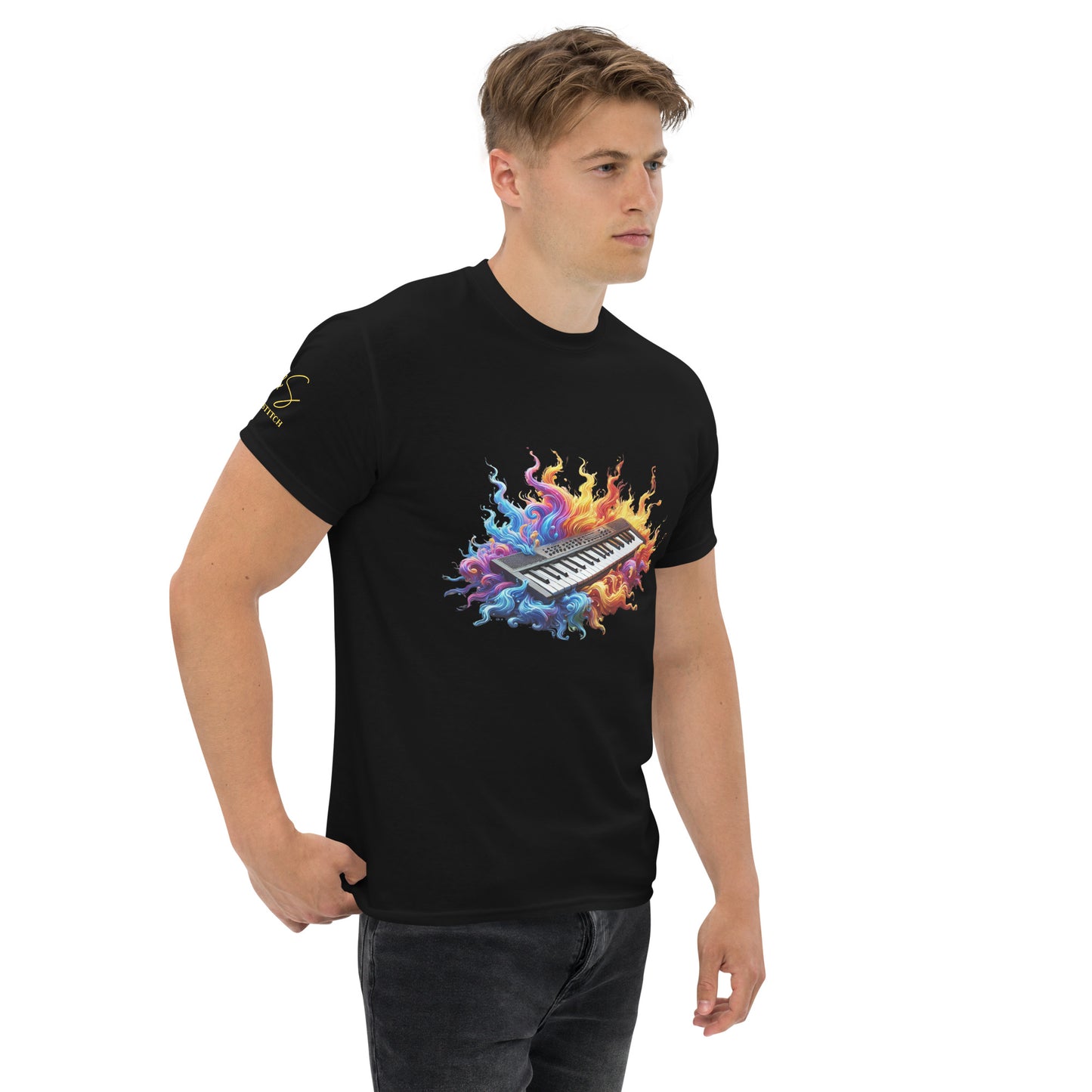 #5 Keyboard - Flame Collection - Unisex Tee