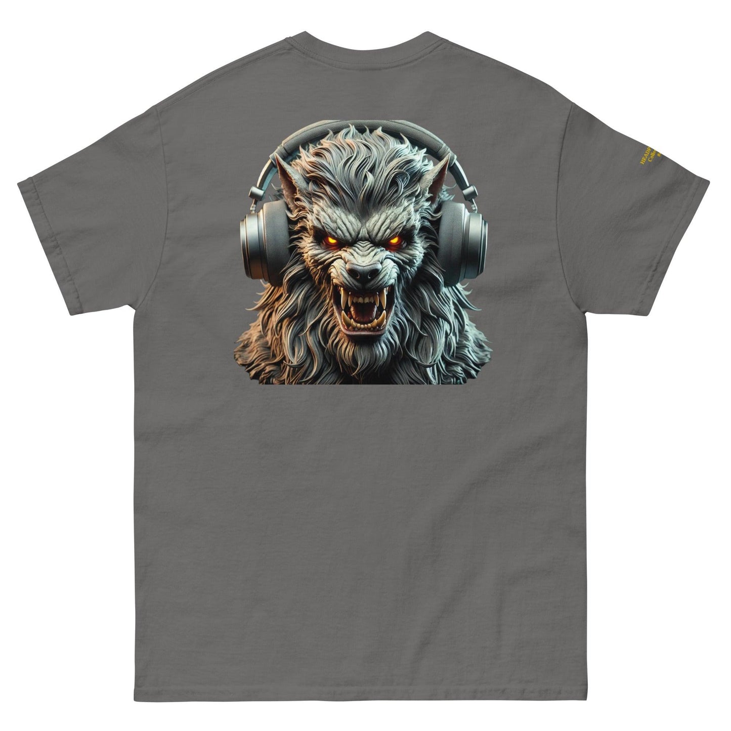 #4 Werewolf Embroidered logo - Headphone Collection - Unisex Tee