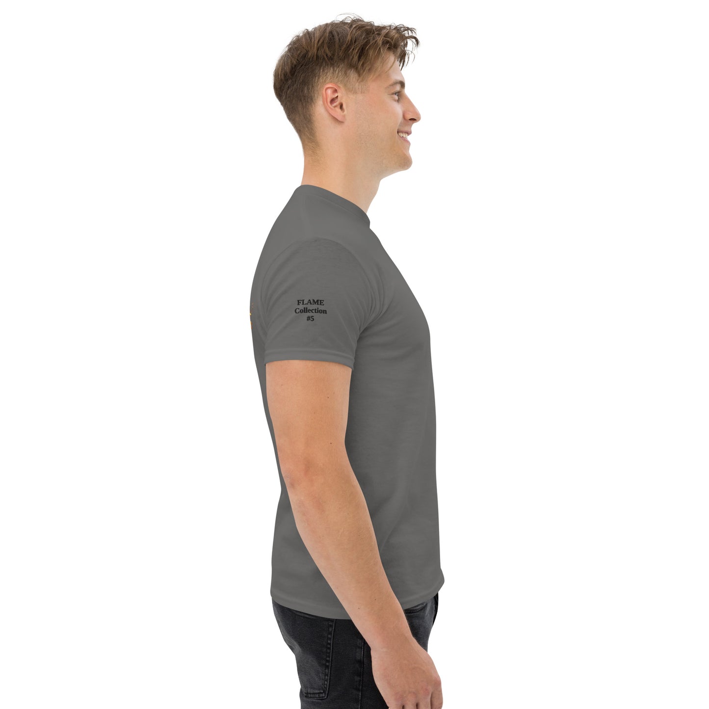 #5 Keyboard Embroidered logo - Flame Collection - Unisex Tee