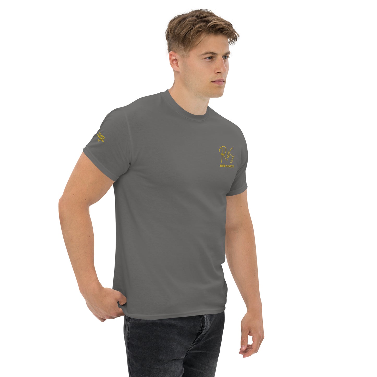 #1 Drums Embroidered logo - Flame Collection - Unisex Tee