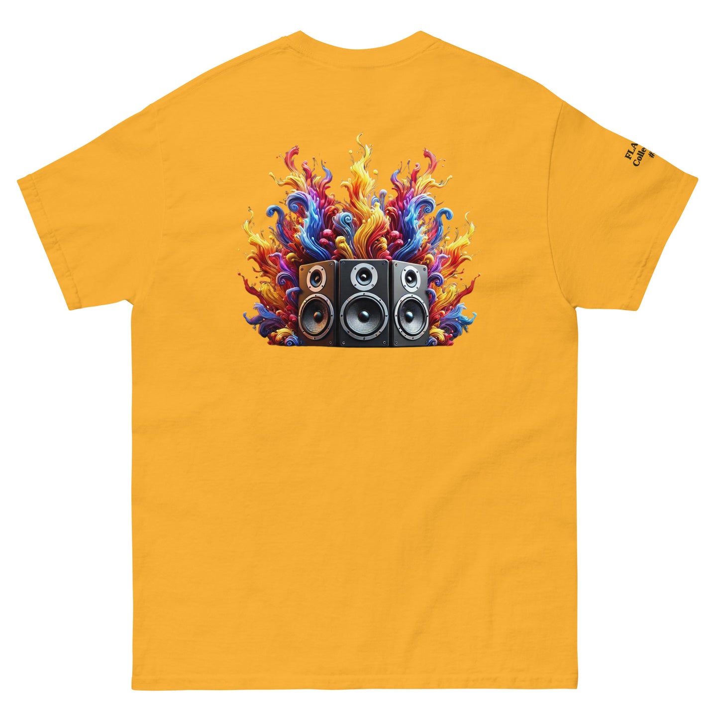 #3 Speakers Embroidered logo - Flame Collection - Unisex Tee
