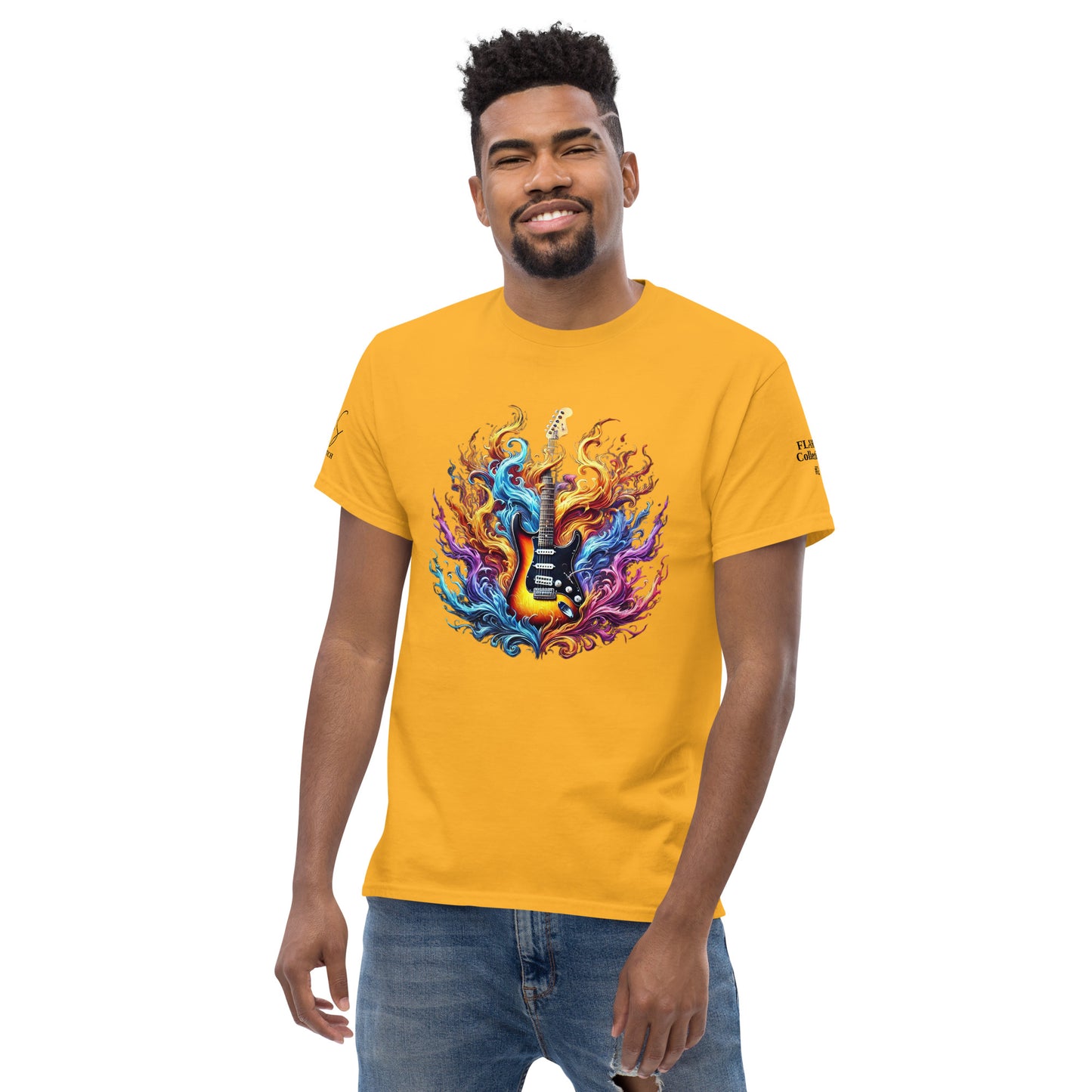 #2 Guitar - Flame Collection - Unisex Tee