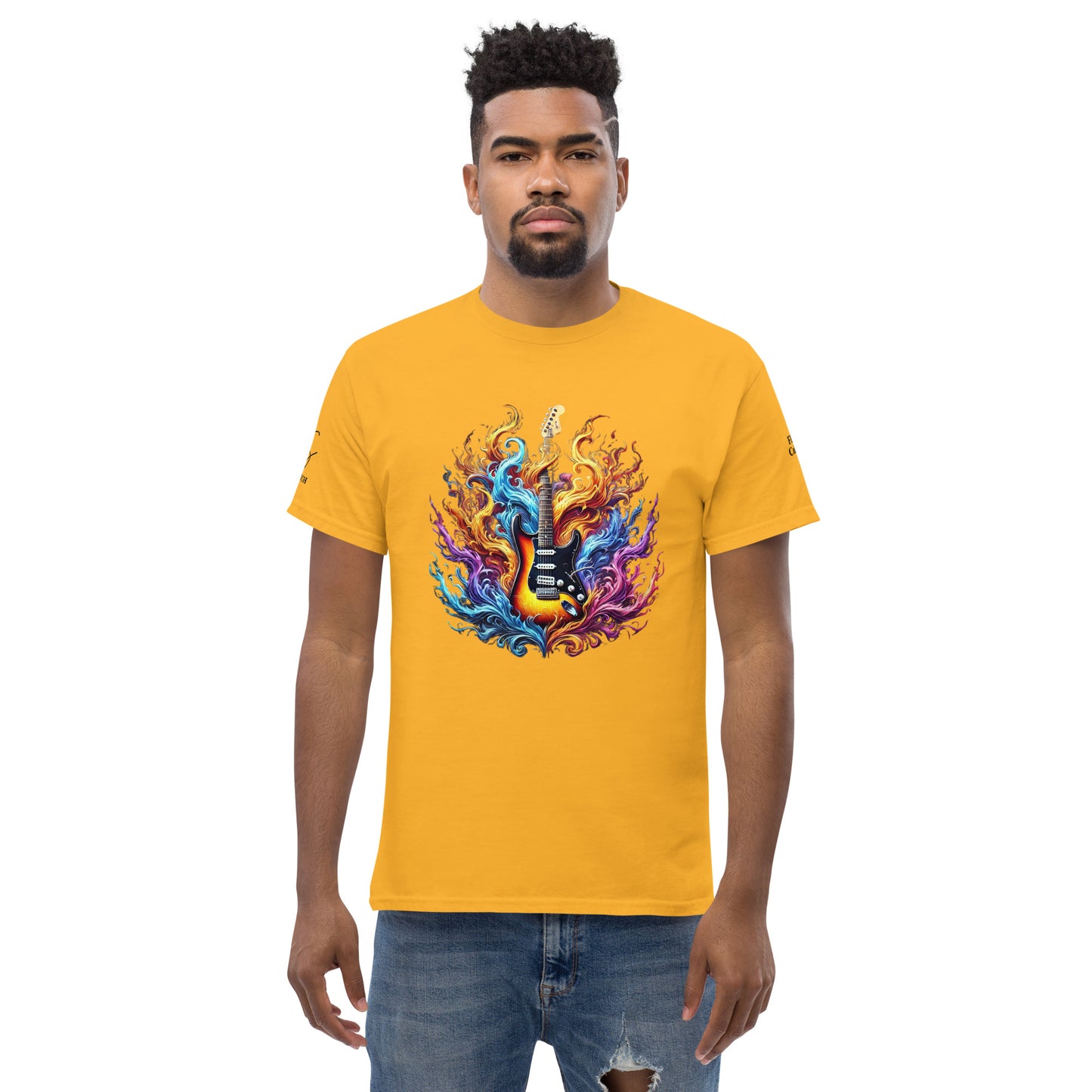 #2 Guitar - Flame Collection - Unisex Tee