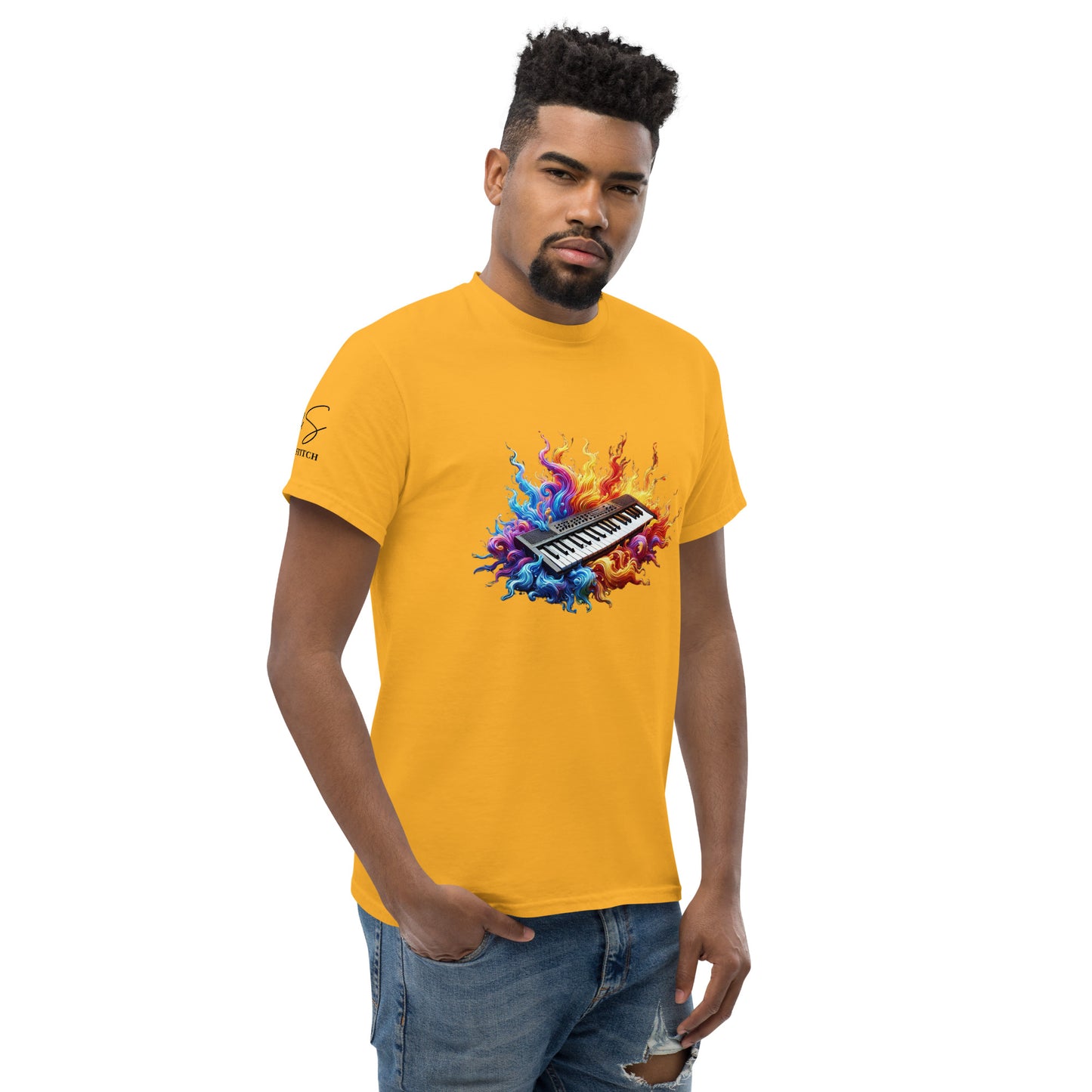 #5 Keyboard - Flame Collection - Unisex Tee